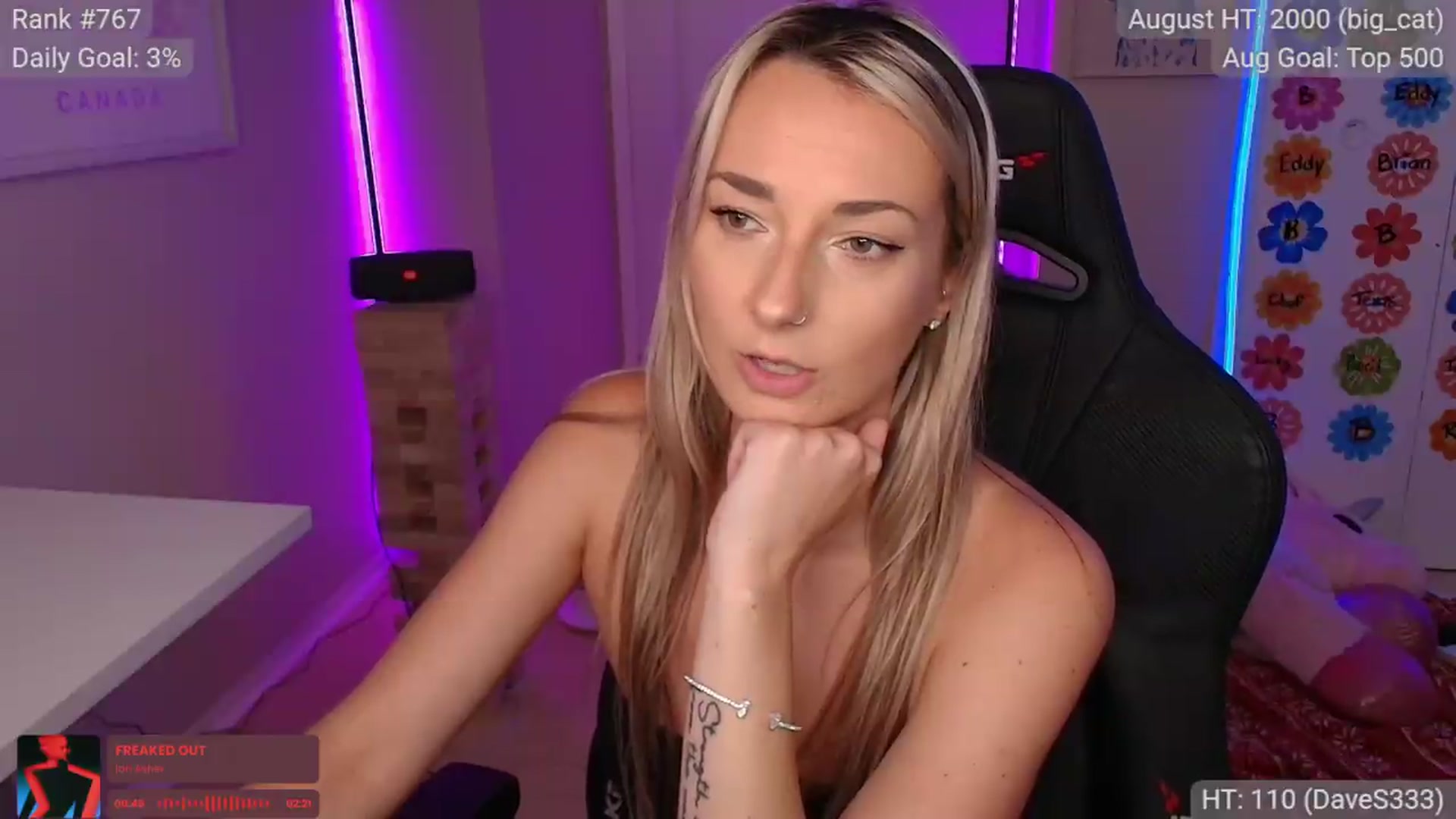 Gallery image thumbnail from HaileeCameron's myfreecams stream on, 08/29/2026, 04:02 image 17 of 20