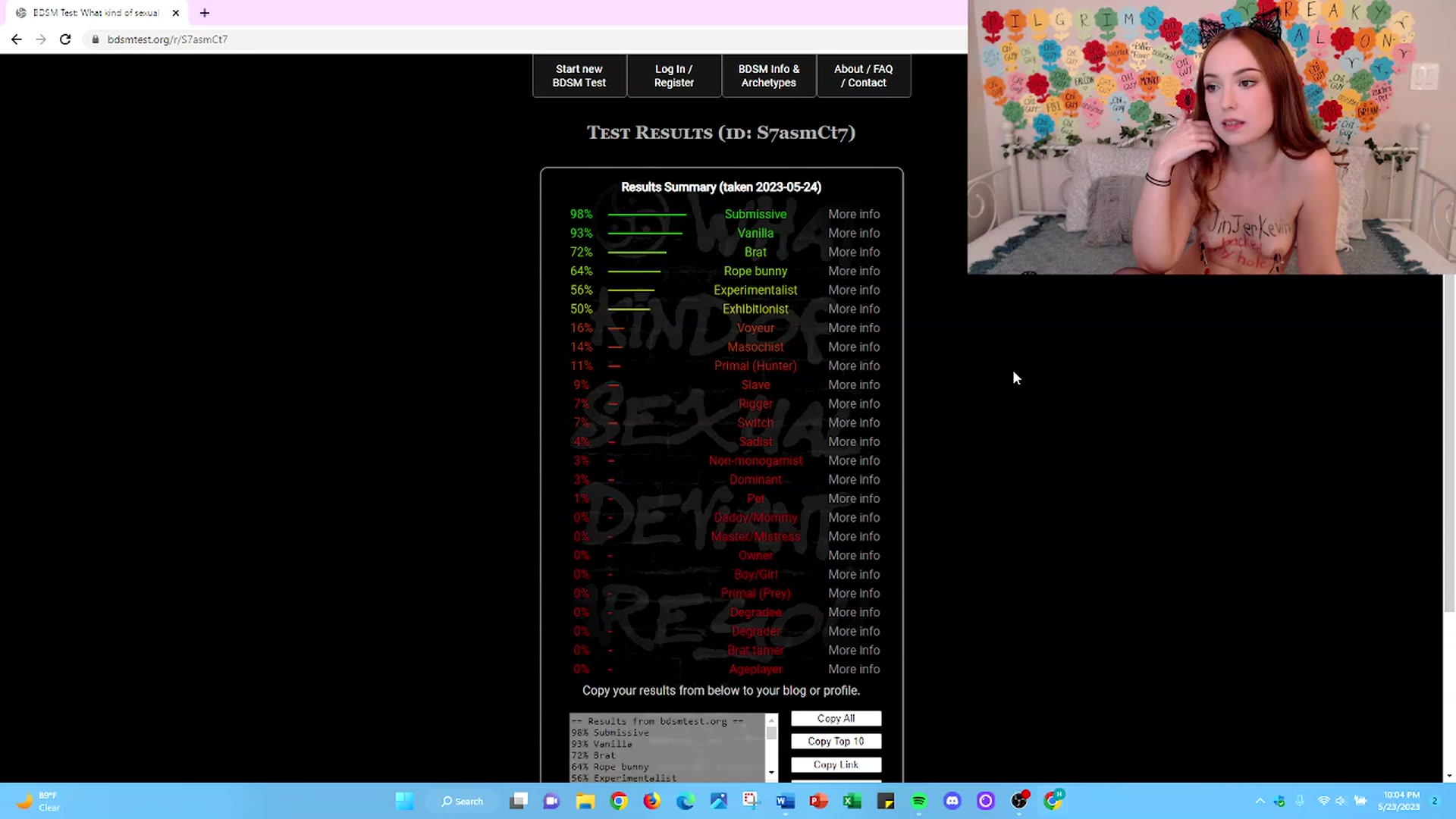 Gallery image thumbnail from HaileyFaye's myfreecams stream on, 05/24/2023, 05:30 image 16 of 20
