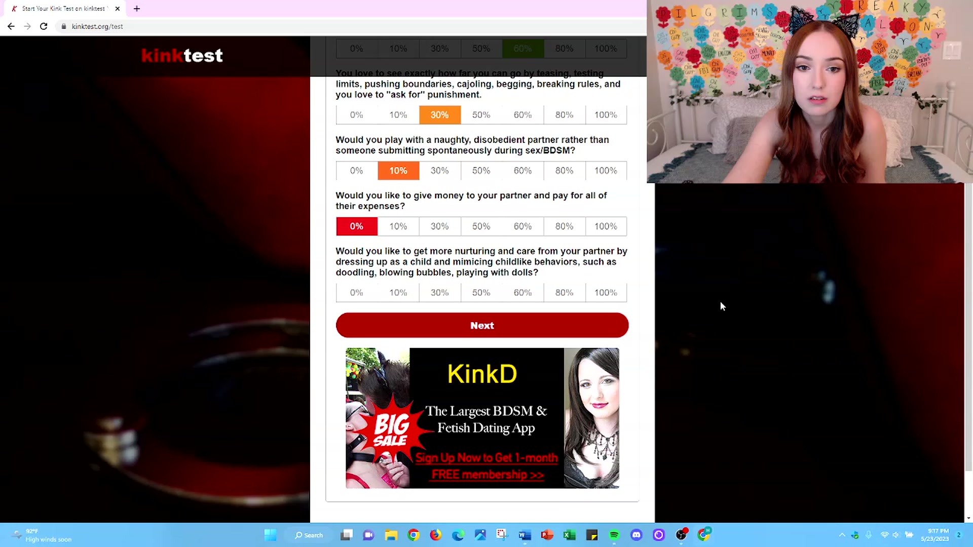 Gallery image thumbnail from HaileyFaye's myfreecams stream on, 05/24/2023, 05:30 image 5 of 20