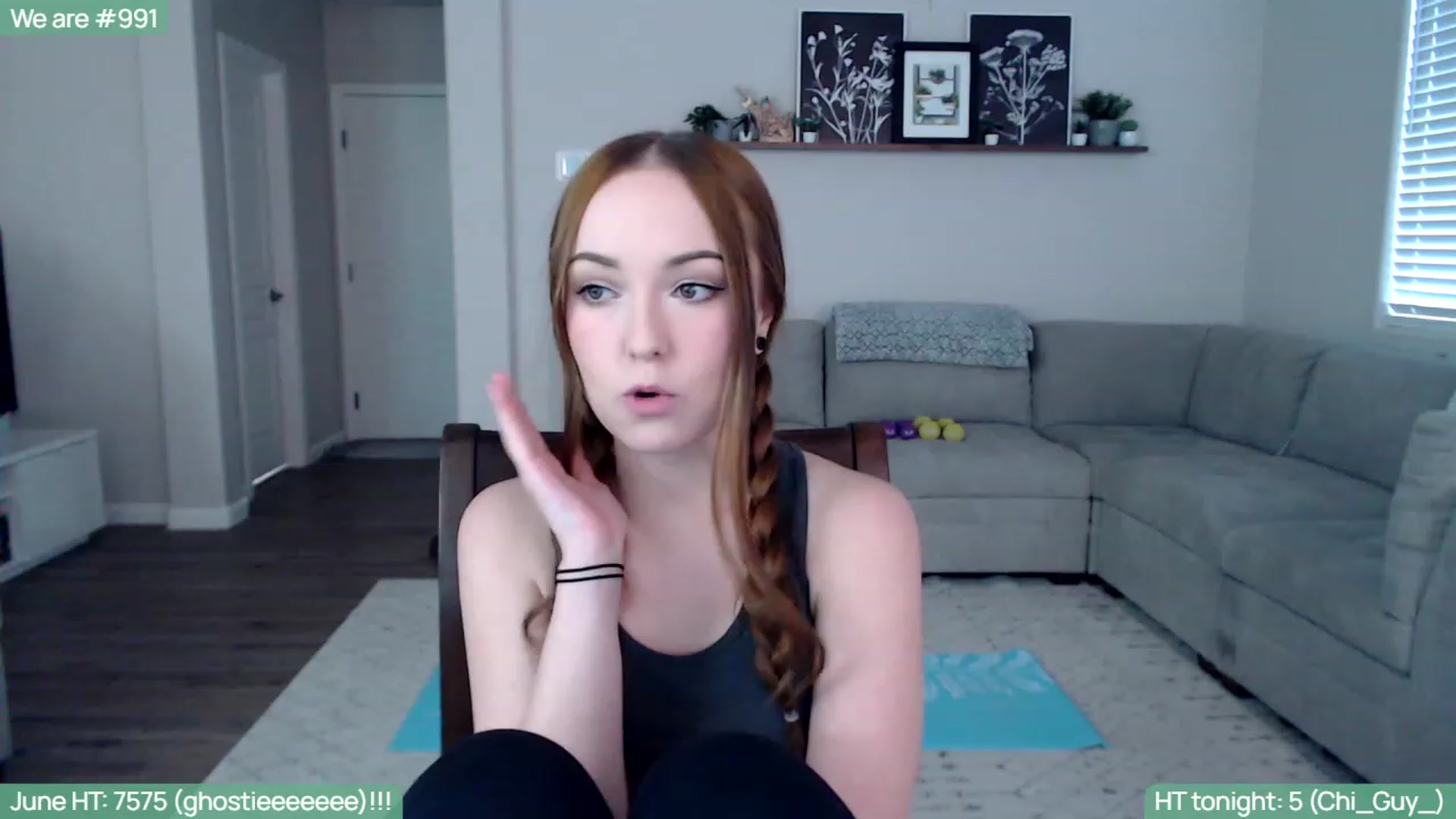 Gallery image thumbnail from HaileyFaye's myfreecams stream on, 06/28/2023, 01:25 image 8 of 20