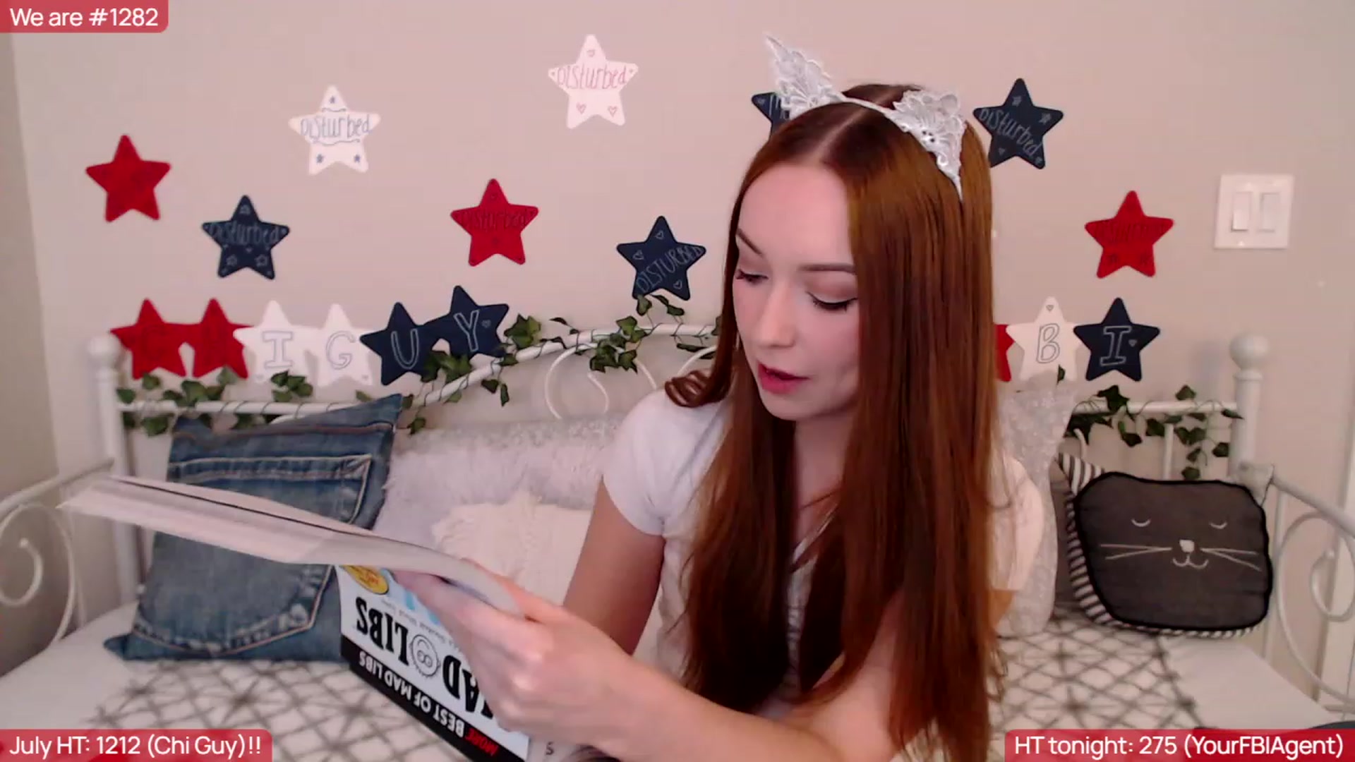 Gallery image thumbnail from HaileyFaye's myfreecams stream on, 07/06/2023, 04:40 image 5 of 20