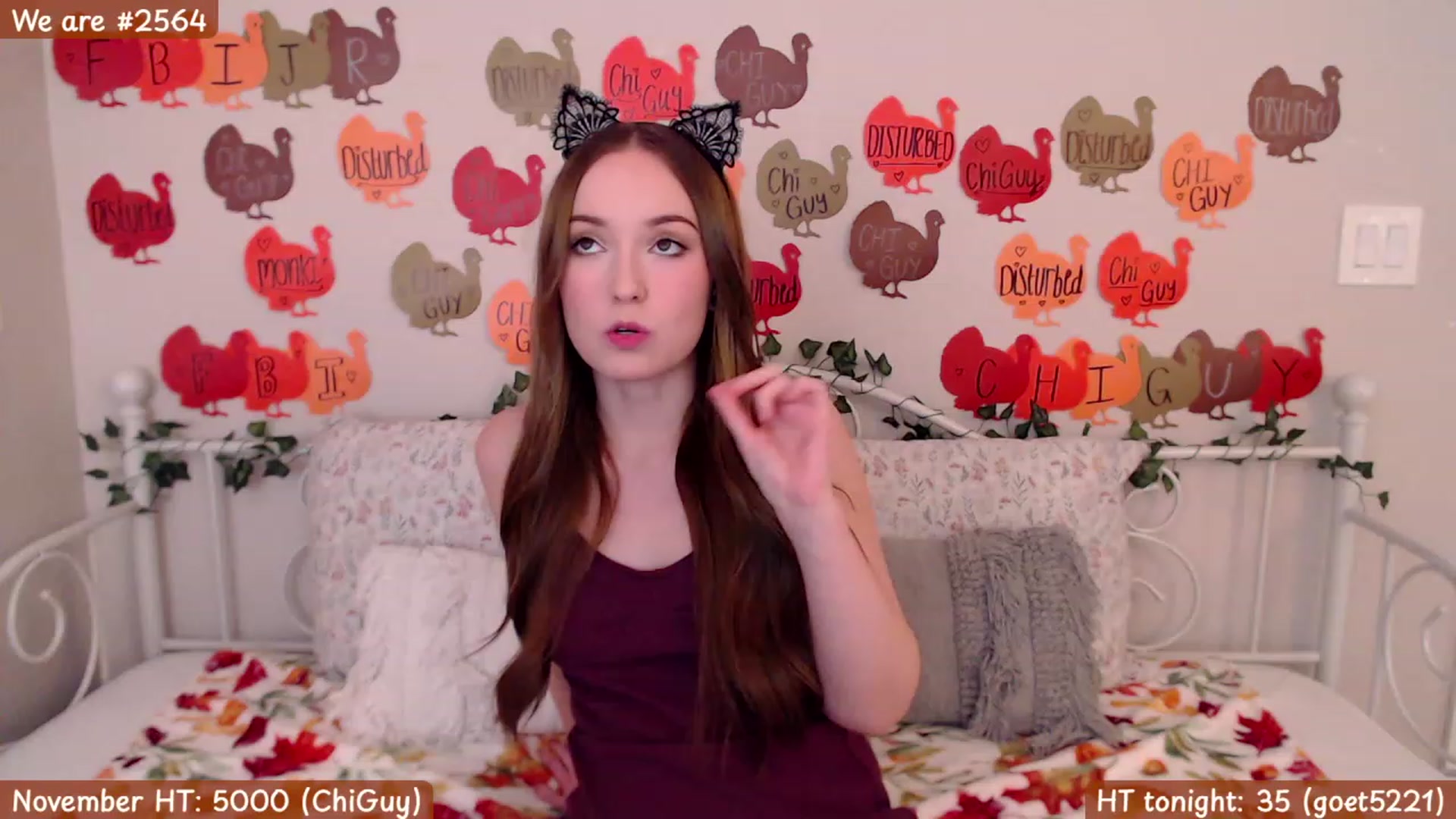 Gallery image thumbnail from HaileyFaye's myfreecams stream on, 11/15/2023, 01:42 image 4 of 20