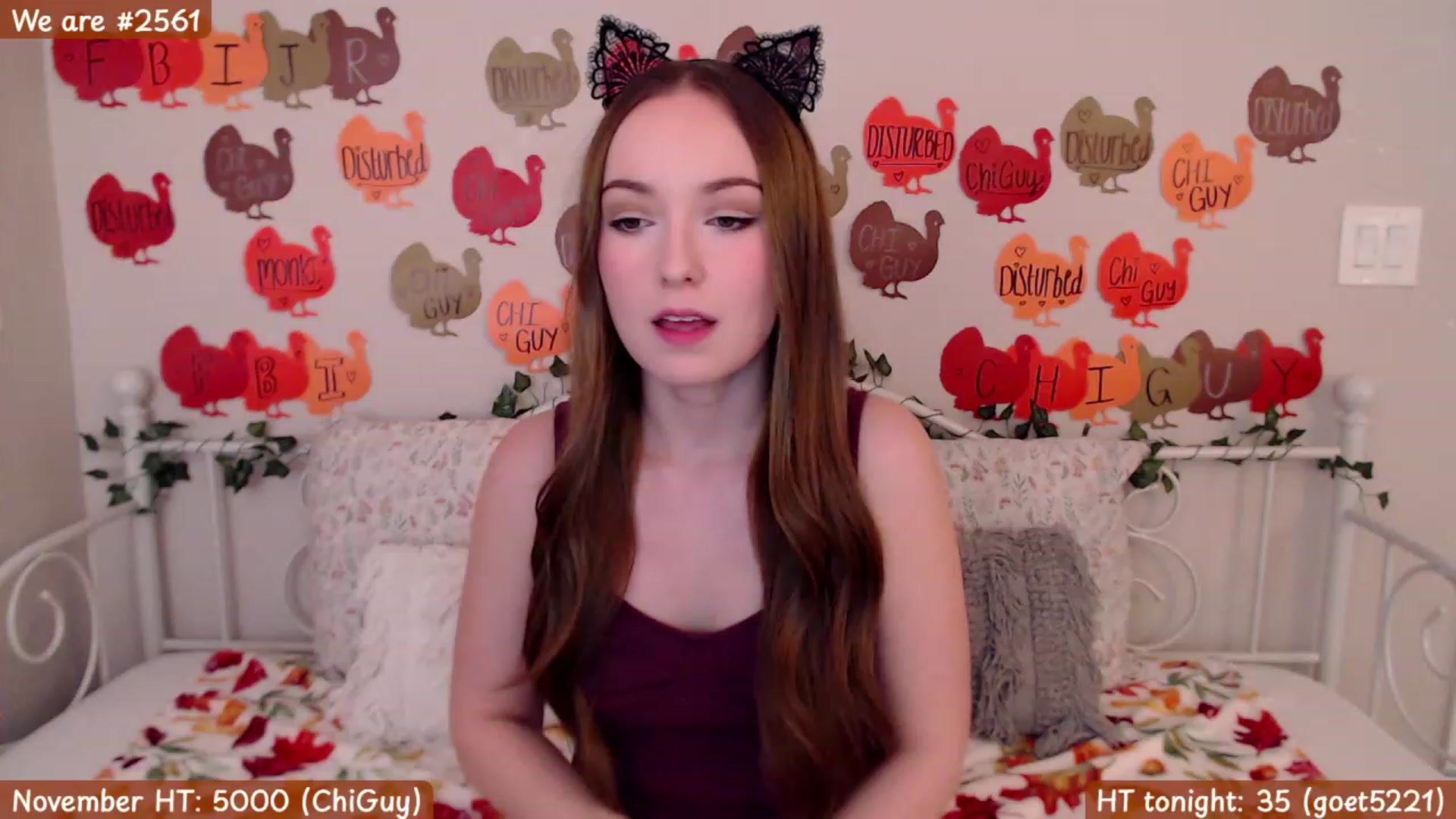 Gallery image thumbnail from HaileyFaye's myfreecams stream on, 11/15/2023, 01:42 image 17 of 20