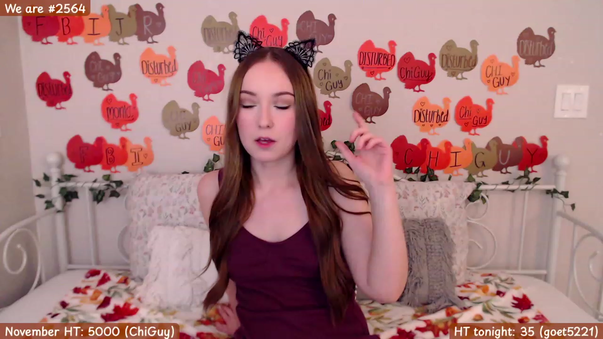 Gallery image thumbnail from HaileyFaye's myfreecams stream on, 11/15/2023, 01:42 image 3 of 20