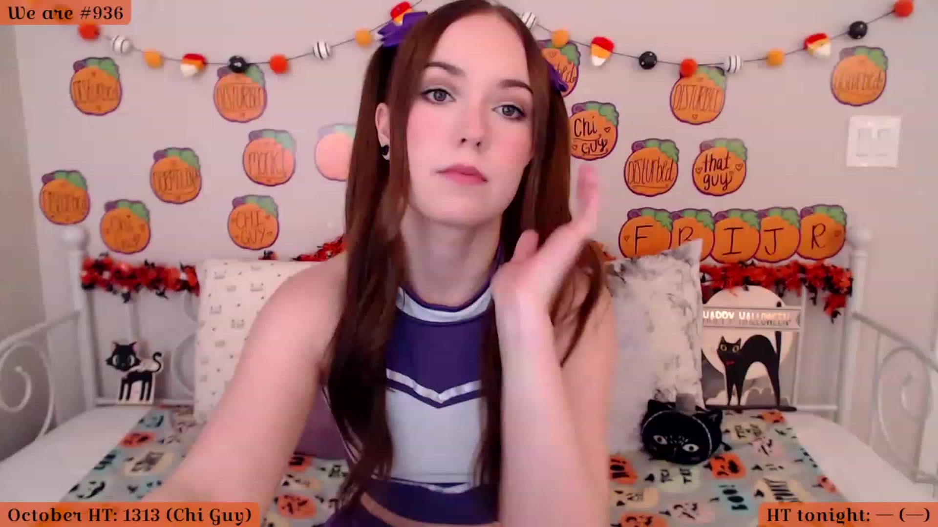 Gallery image thumbnail from Haileyween's myfreecams stream on, 10/05/2023, 02:08 image 1 of 20