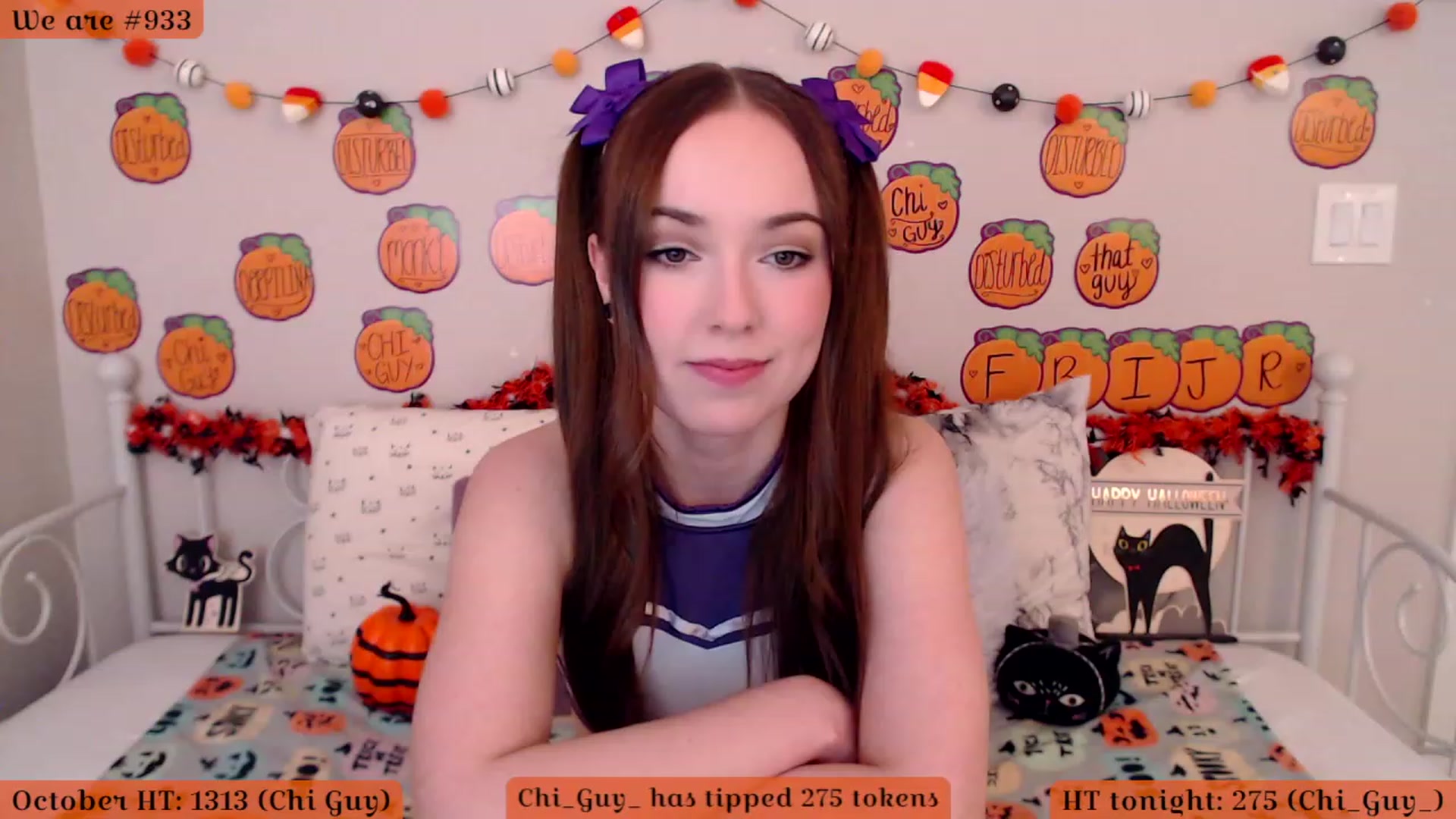 Gallery image thumbnail from Haileyween's myfreecams stream on, 10/05/2023, 02:08 image 2 of 20