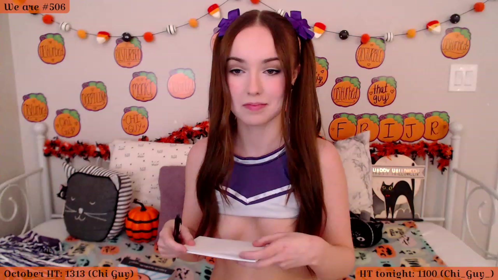 Gallery image thumbnail from Haileyween's myfreecams stream on, 10/05/2023, 03:42 image 11 of 20