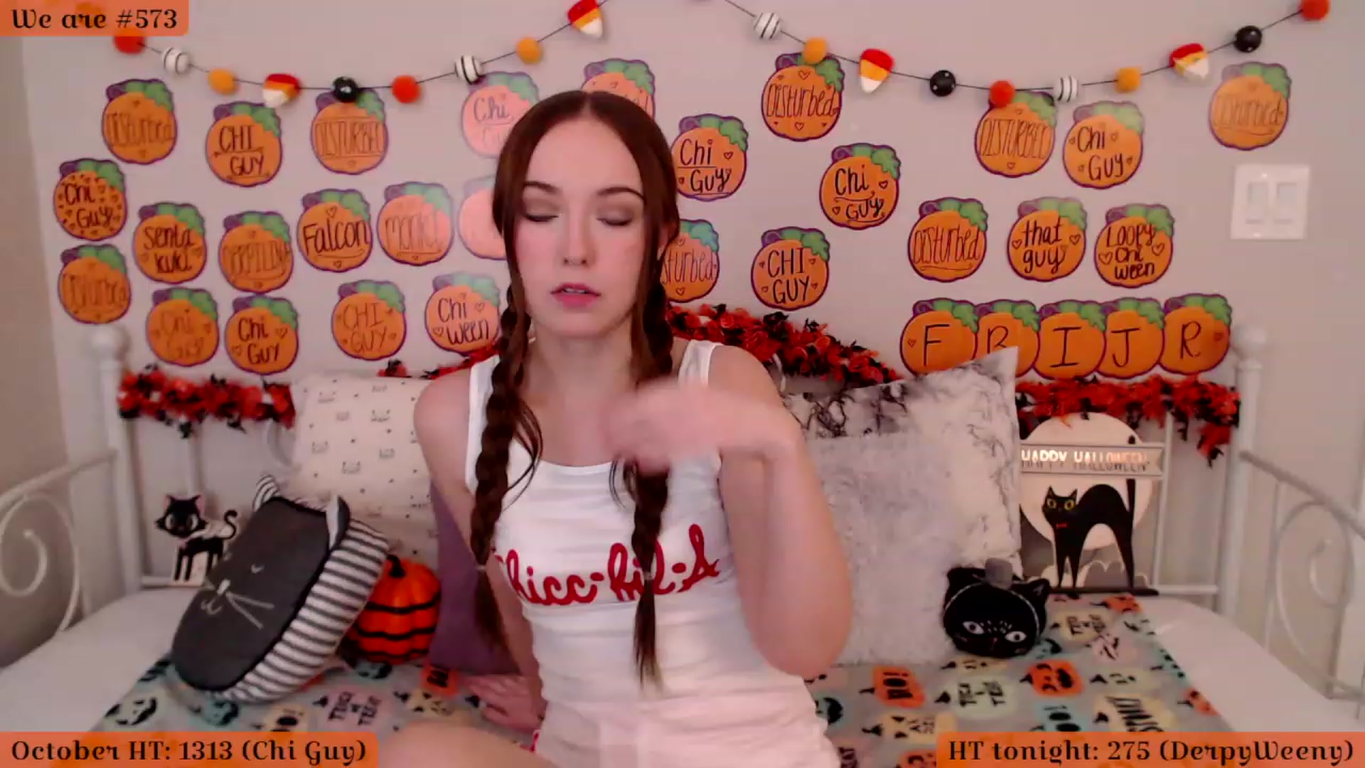 Gallery image thumbnail from Haileyween's myfreecams stream on, 10/07/2023, 03:32 image 6 of 20