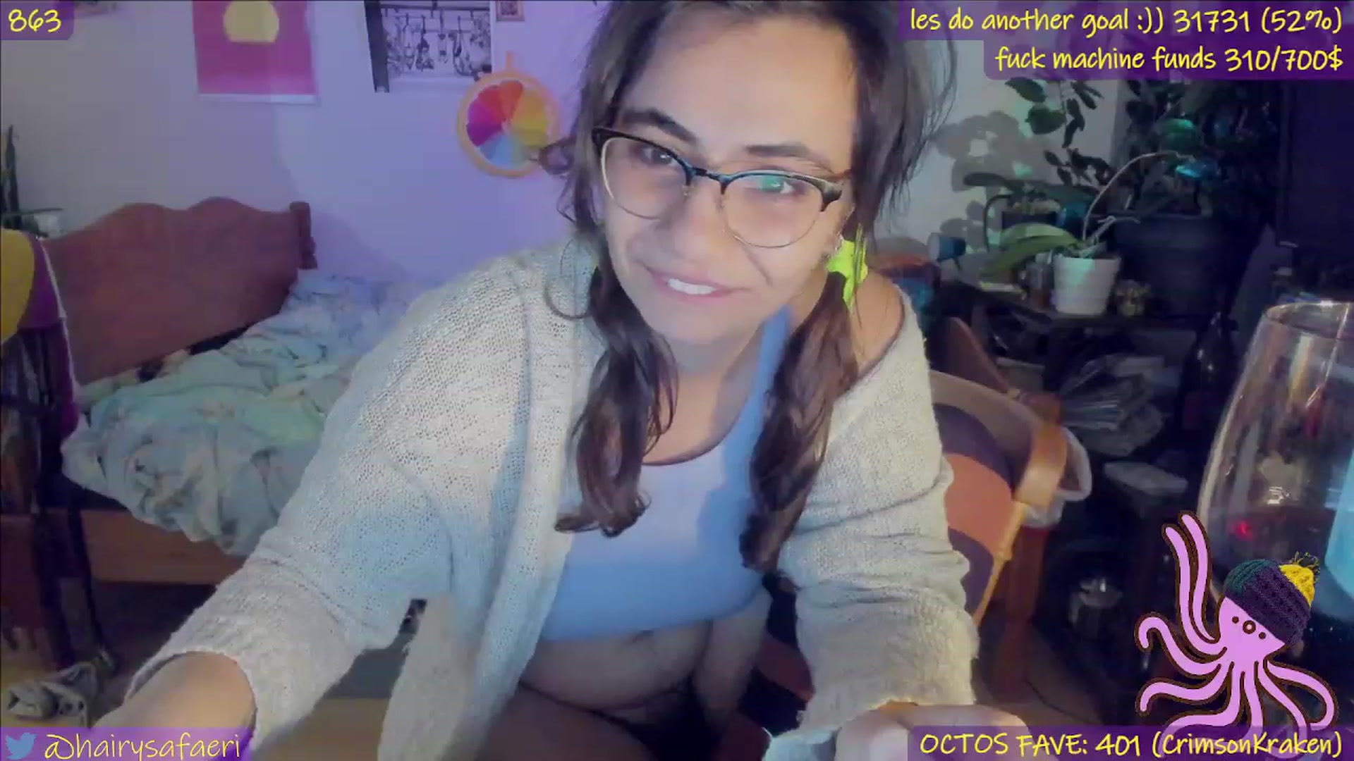 Gallery image thumbnail from HairySafaeri's myfreecams stream on, 11/18/2022, 01:08 image 20 of 20