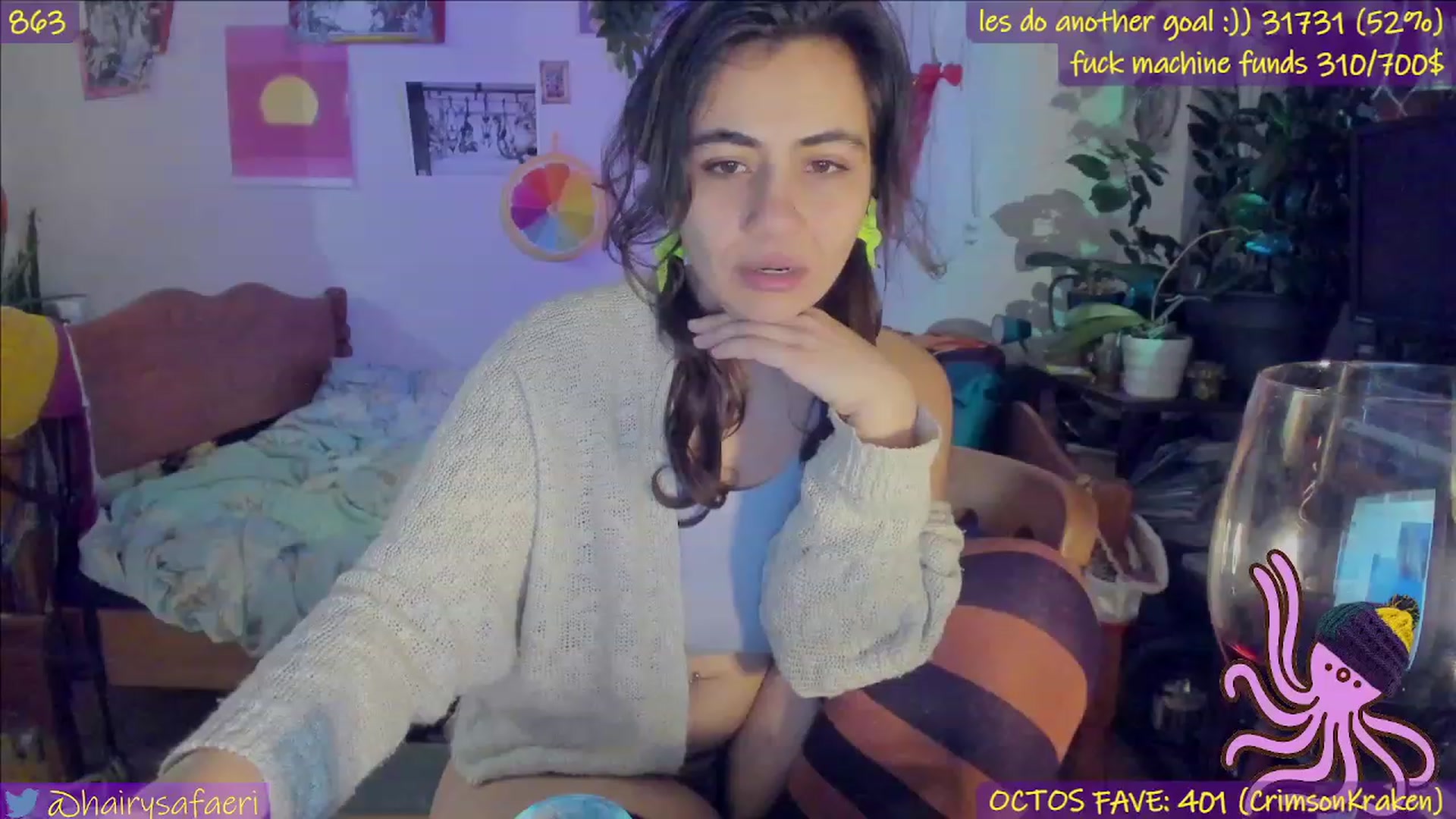 Gallery image thumbnail from HairySafaeri's myfreecams stream on, 11/18/2022, 04:47 image 2 of 20