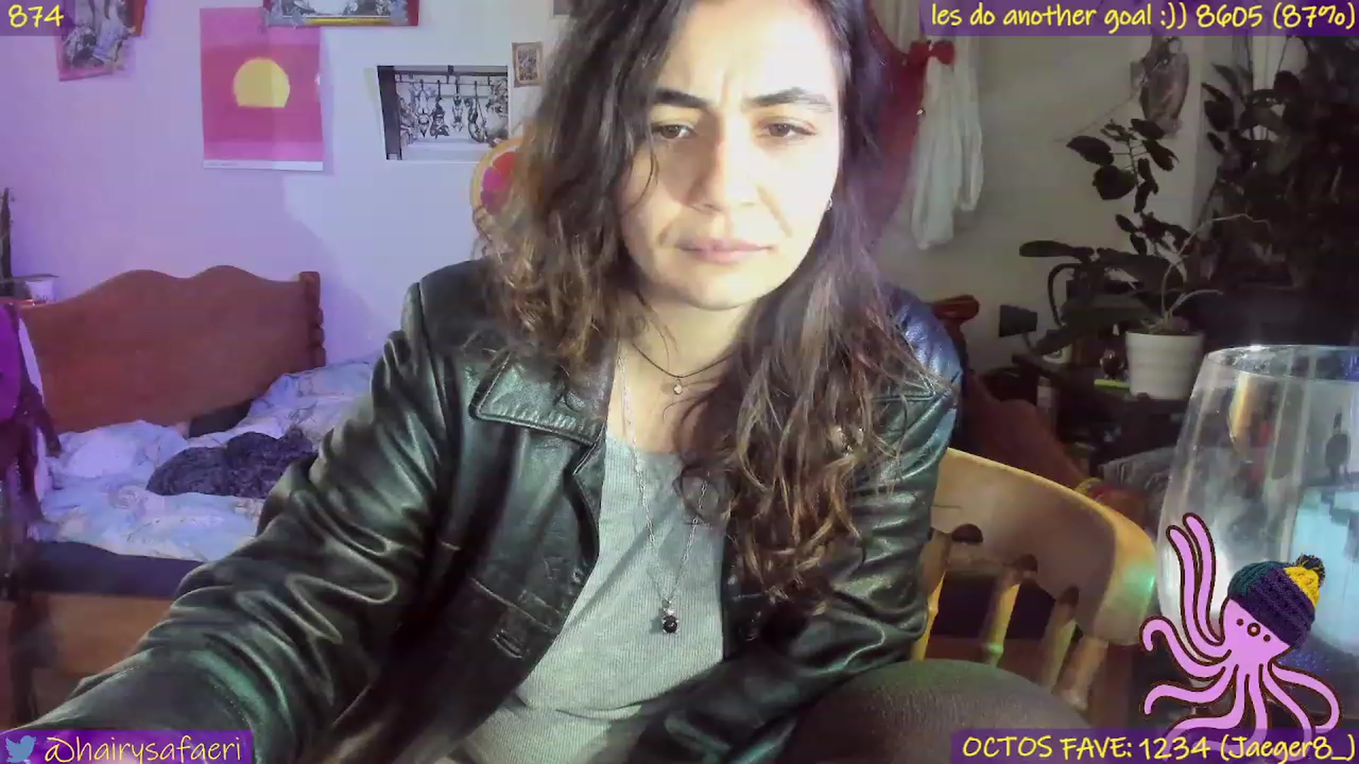 Gallery image thumbnail from HairySafaeri's myfreecams stream on, 12/01/2022, 24:01 image 4 of 20