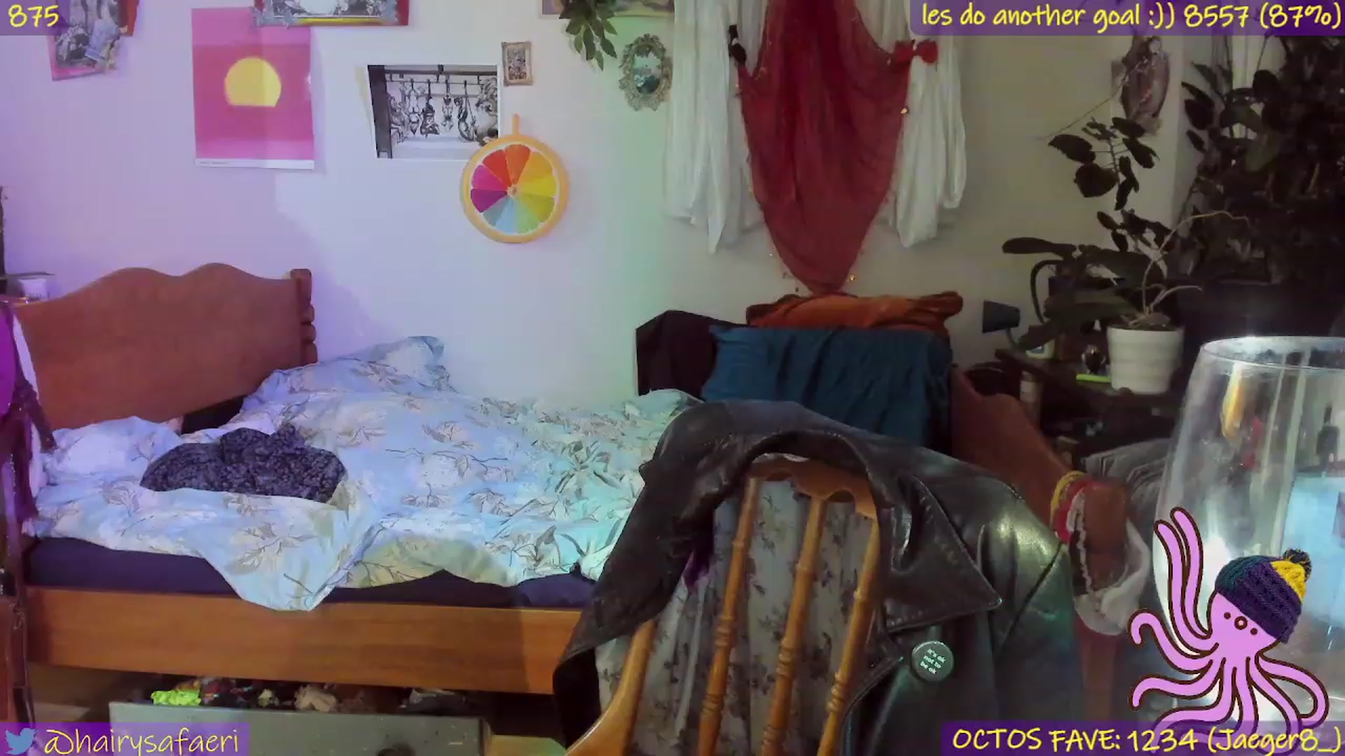 Gallery image thumbnail from HairySafaeri's myfreecams stream on, 12/01/2022, 24:01 image 20 of 20