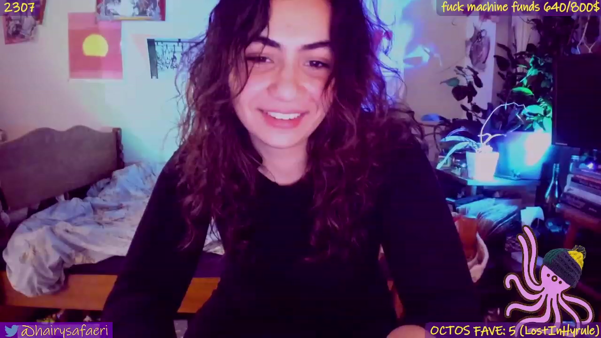 Gallery image thumbnail from HairySafaeri's myfreecams stream on, 12/05/2022, 02:55 image 1 of 20