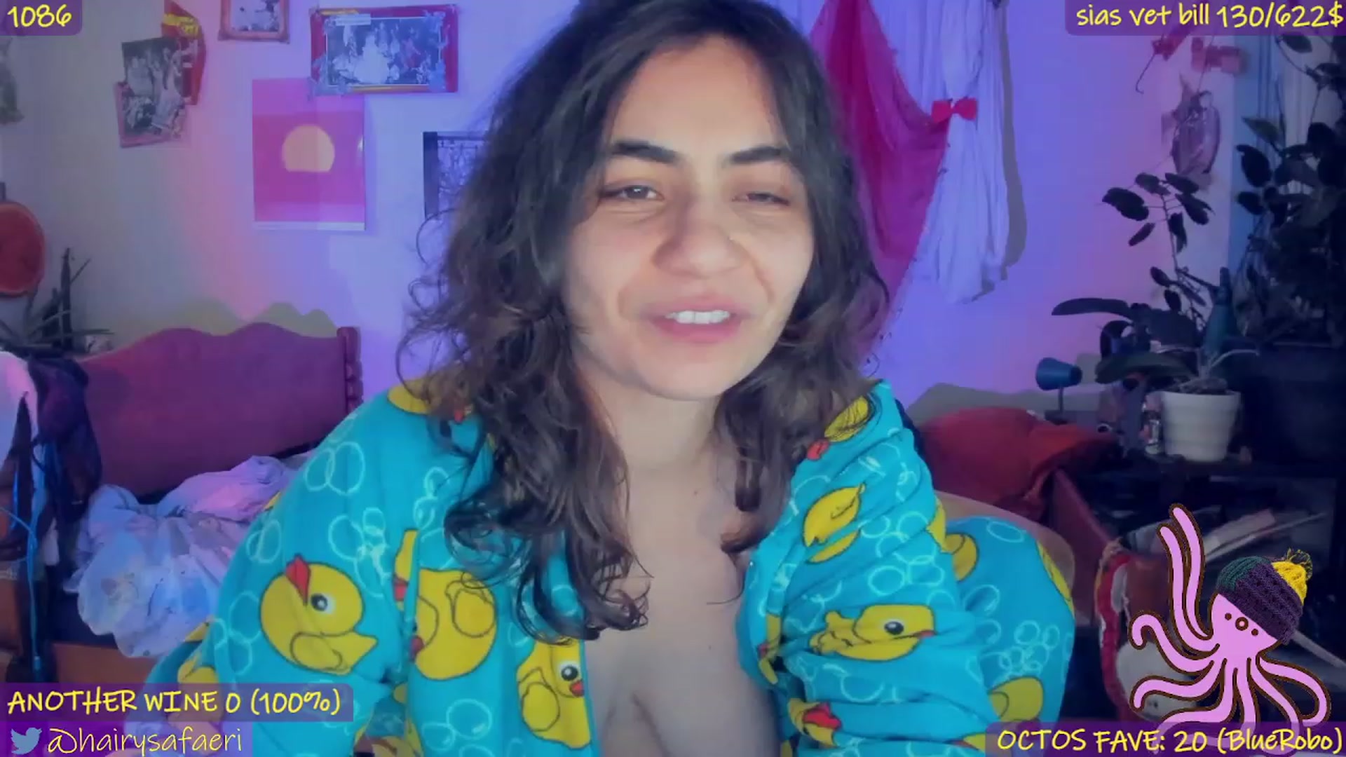 Gallery image thumbnail from HairySafaeri's myfreecams stream on, 12/25/2022, 08:51 image 20 of 20