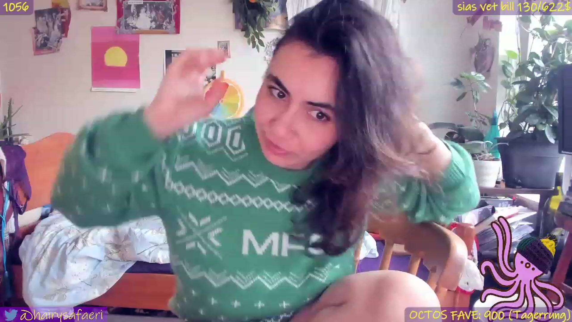 Gallery image thumbnail from HairySafaeri's myfreecams stream on, 12/25/2022, 19:59 image 6 of 20