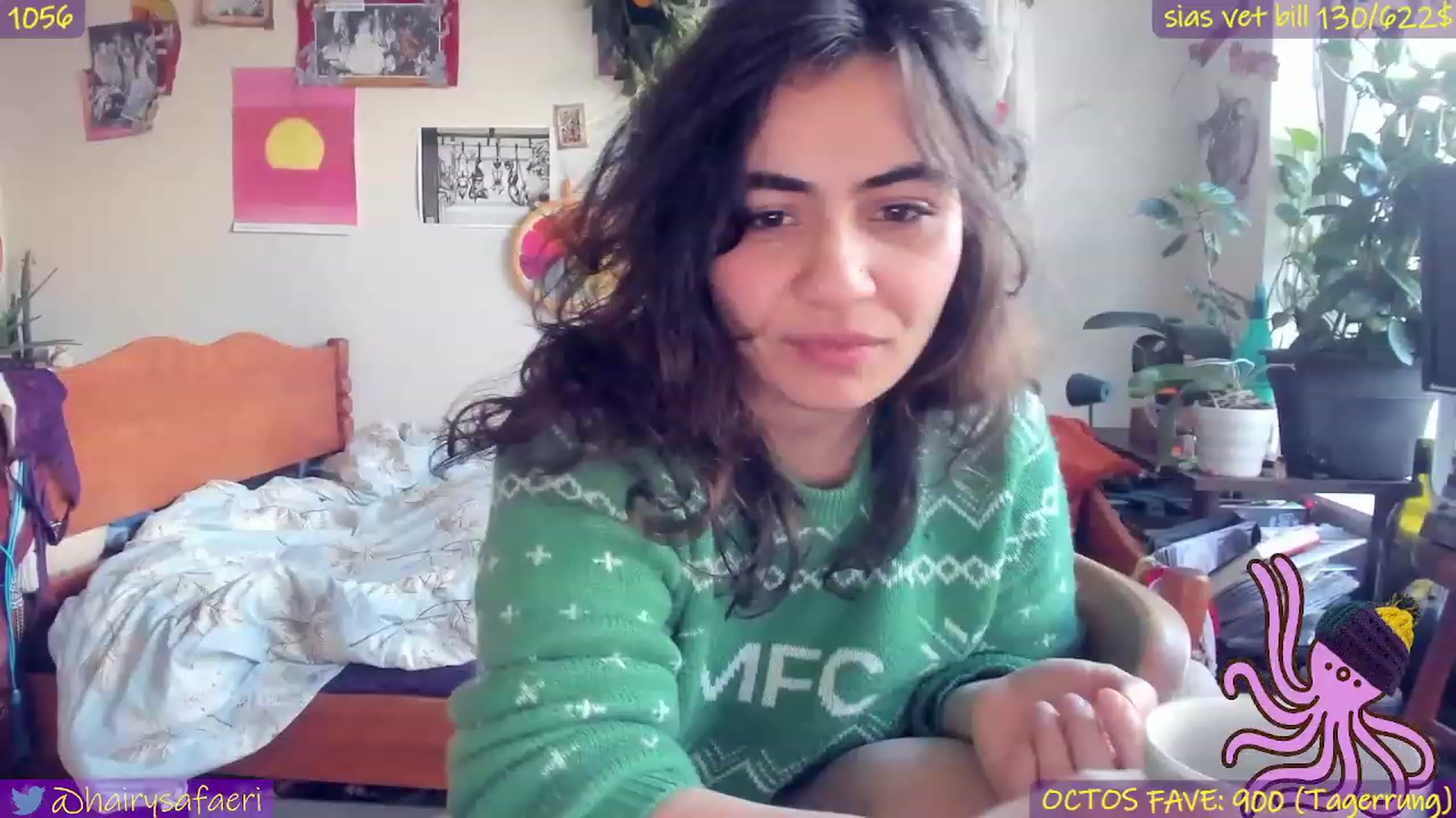Gallery image thumbnail from HairySafaeri's myfreecams stream on, 12/25/2022, 19:59 image 2 of 20