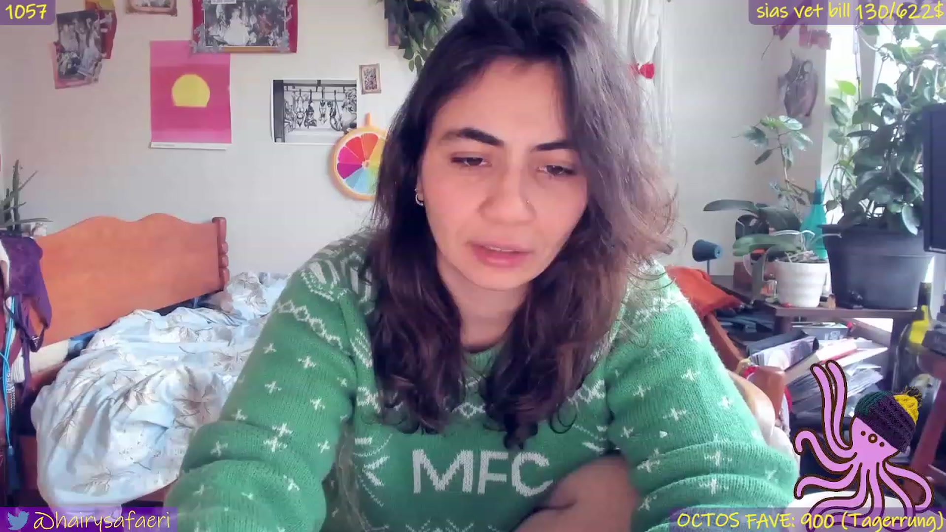 Gallery image thumbnail from HairySafaeri's myfreecams stream on, 12/25/2022, 19:59 image 8 of 20