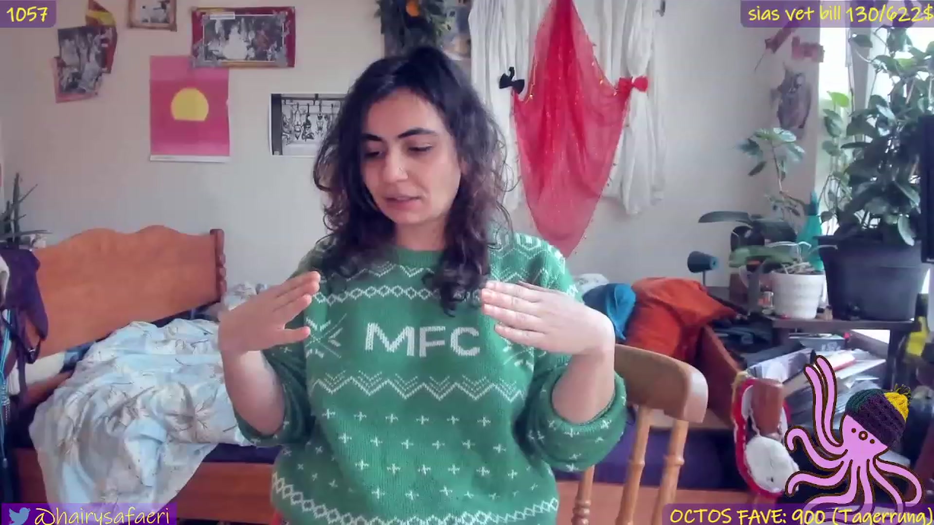 Gallery image thumbnail from HairySafaeri's myfreecams stream on, 12/25/2022, 23:45 image 3 of 20