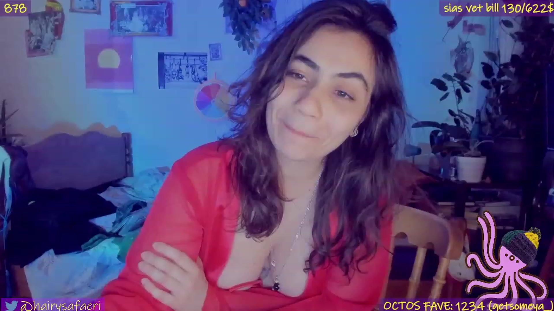 Gallery image thumbnail from HairySafaeri's myfreecams stream on, 12/26/2022, 05:05 image 14 of 20