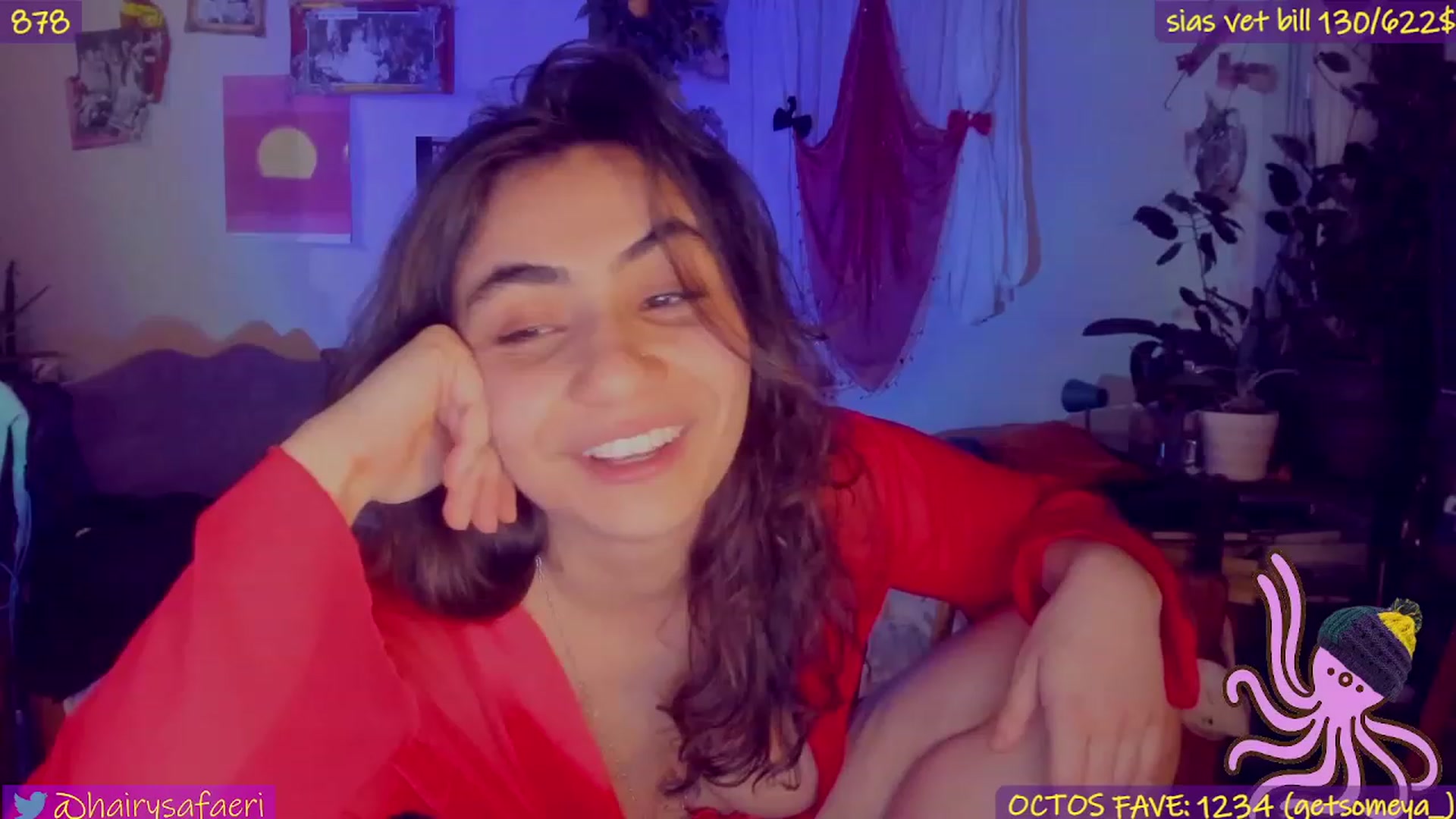 Gallery image thumbnail from HairySafaeri's myfreecams stream on, 12/26/2022, 05:05 image 12 of 20