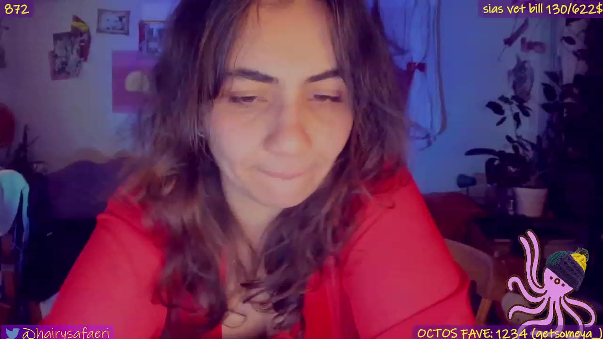 Gallery image thumbnail from HairySafaeri's myfreecams stream on, 12/26/2022, 05:05 image 17 of 20