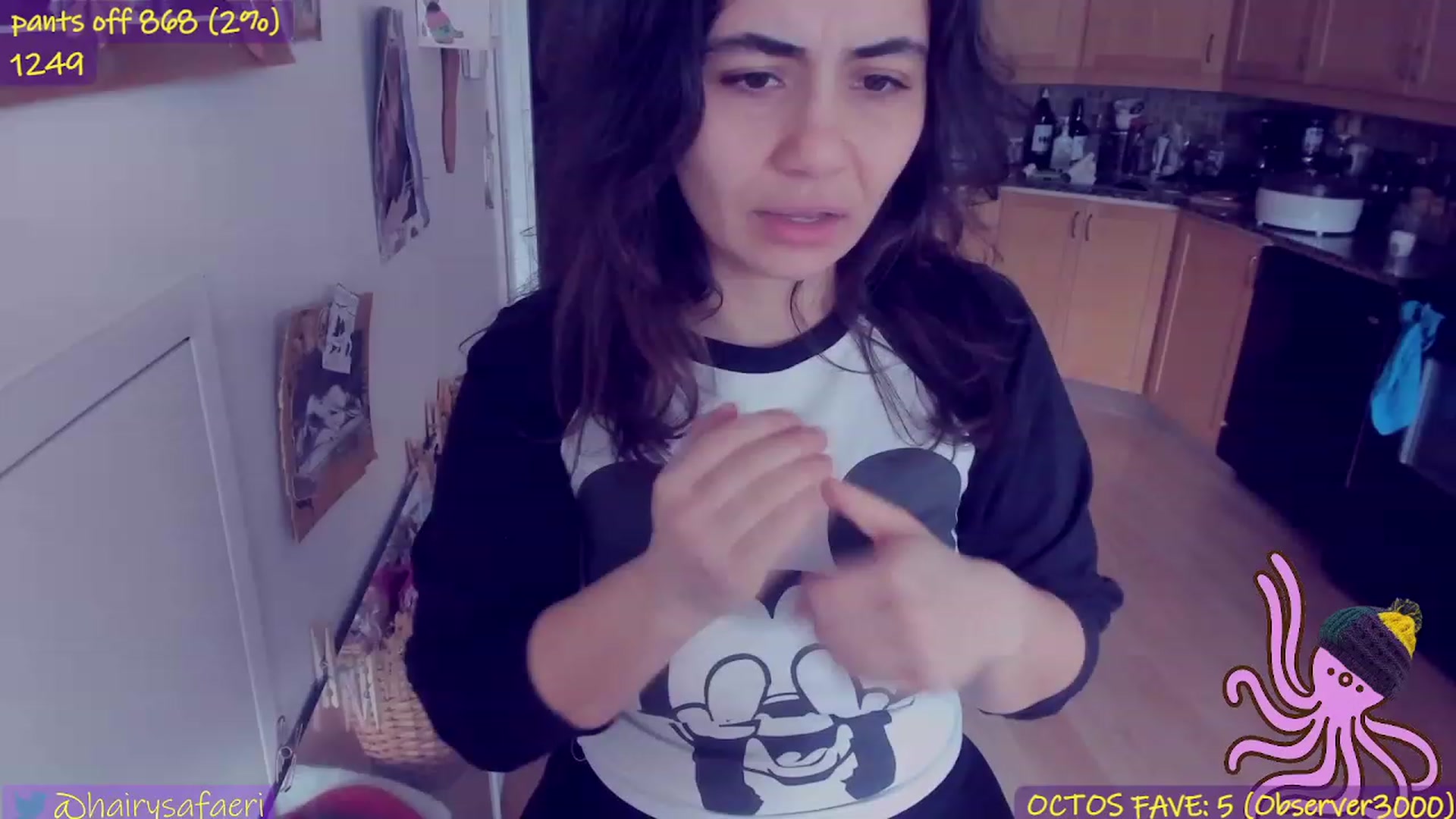 Gallery image thumbnail from HairySafaeri's myfreecams stream on, 01/16/2023, 19:40 image 1 of 20