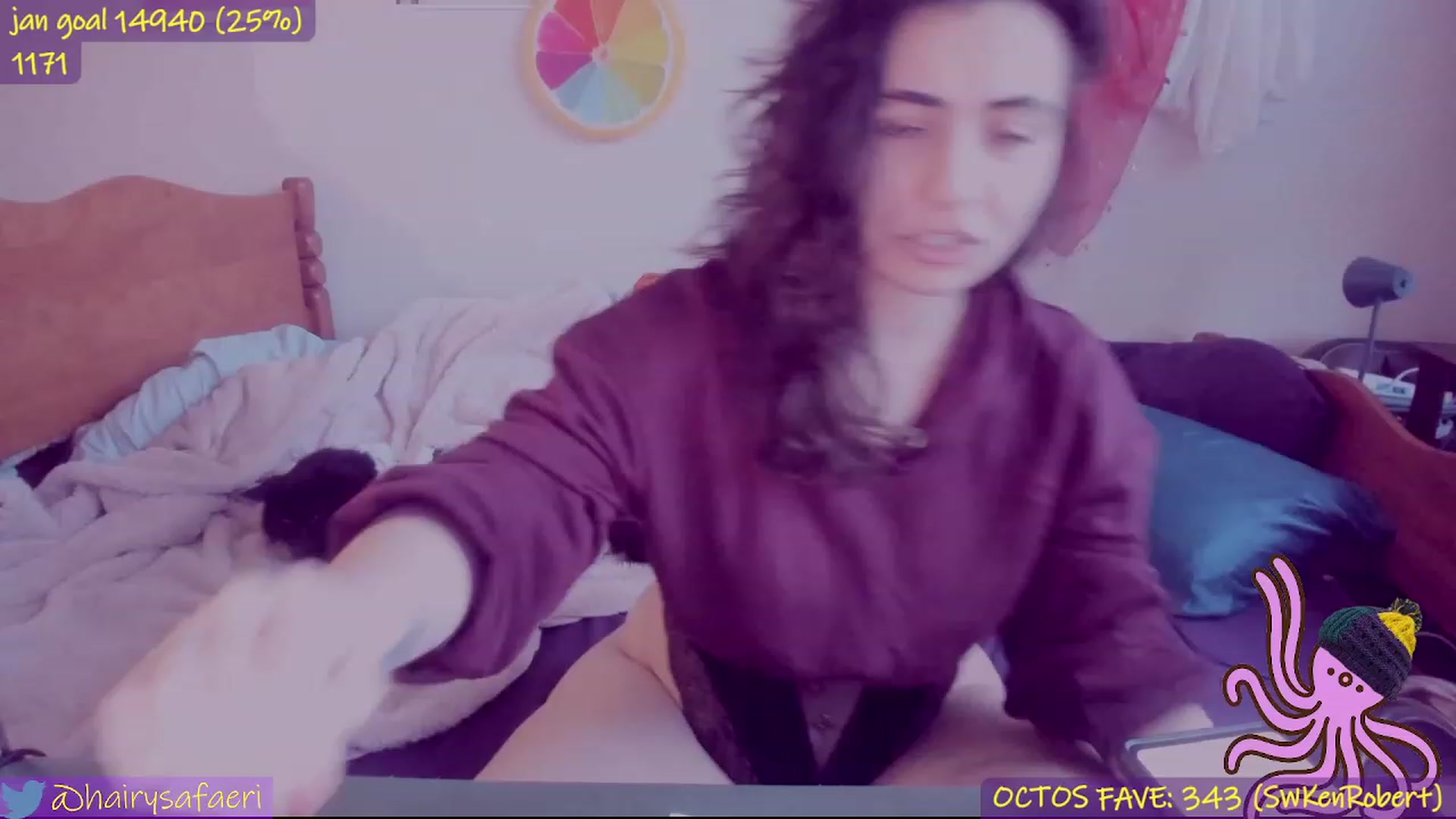 Gallery image thumbnail from HairySafaeri's myfreecams stream on, 01/30/2023, 24:07 image 1 of 20