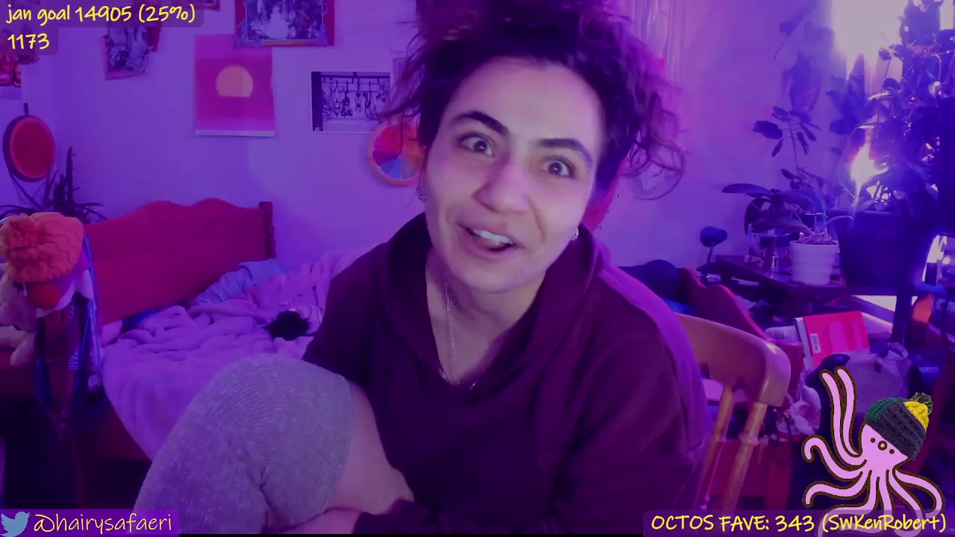 Gallery image thumbnail from HairySafaeri's myfreecams stream on, 01/30/2023, 24:07 image 5 of 20