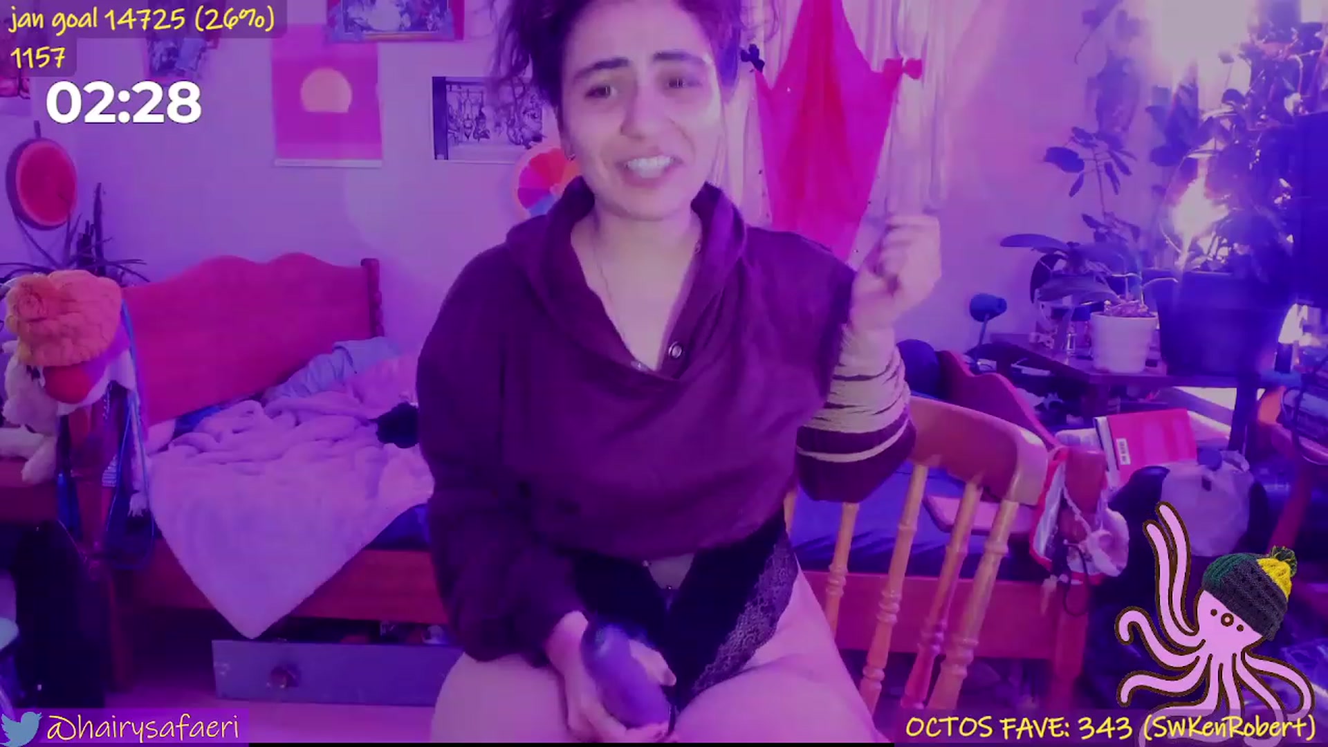 Gallery image thumbnail from HairySafaeri's myfreecams stream on, 01/30/2023, 24:07 image 7 of 20