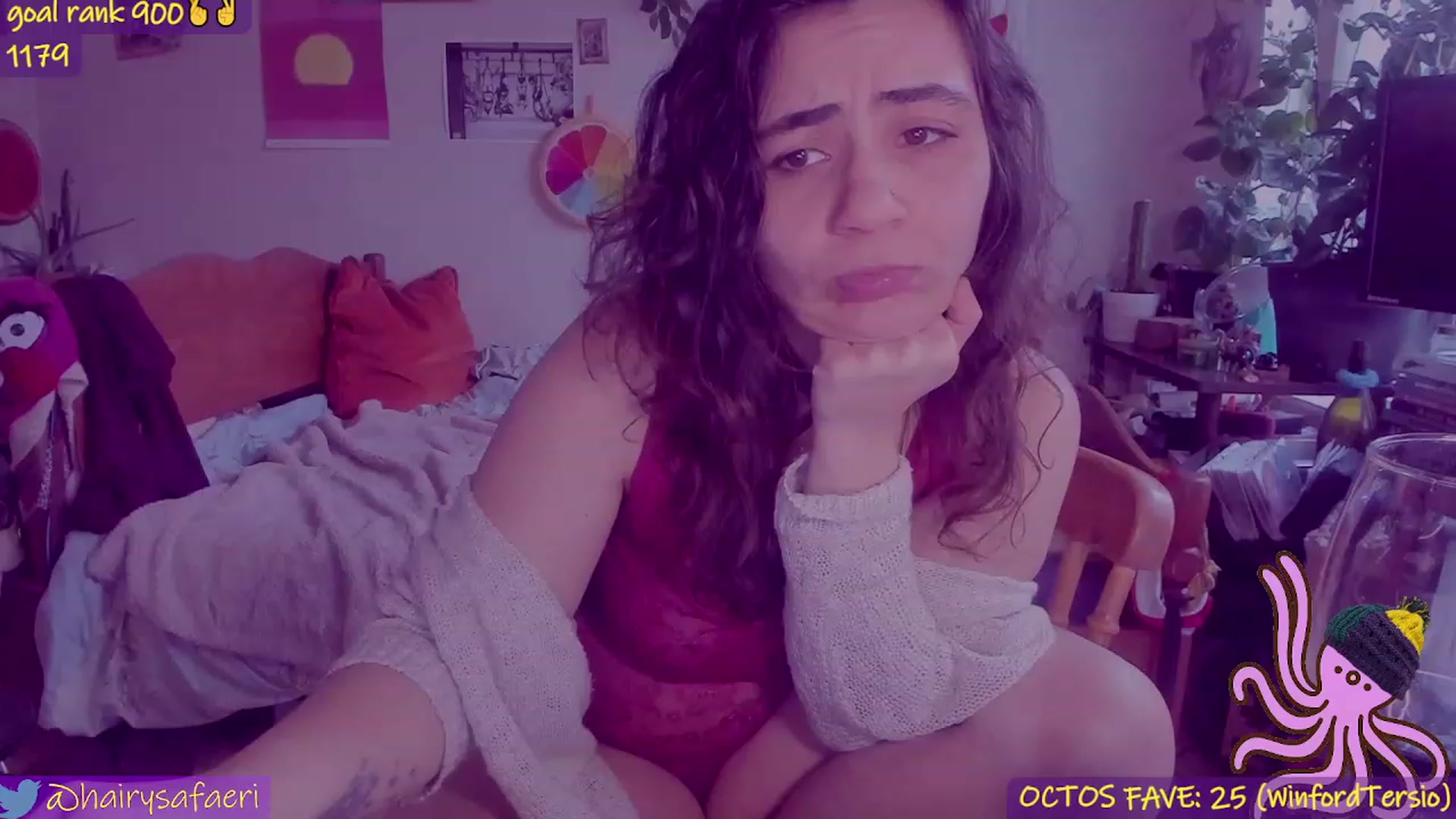 Gallery image thumbnail from HairySafaeri's myfreecams stream on, 03/23/2023, 22:15 image 2 of 20