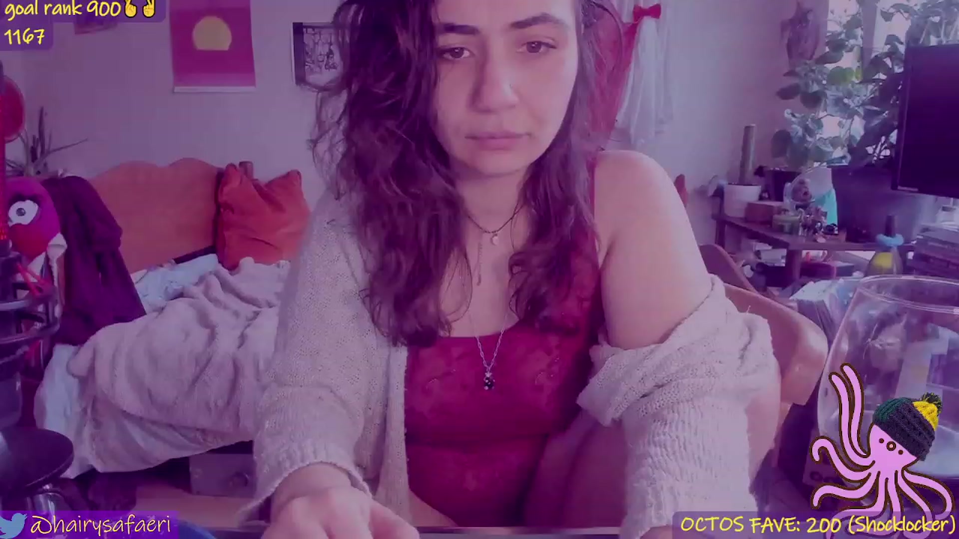 Gallery image thumbnail from HairySafaeri's myfreecams stream on, 03/23/2023, 22:15 image 6 of 20