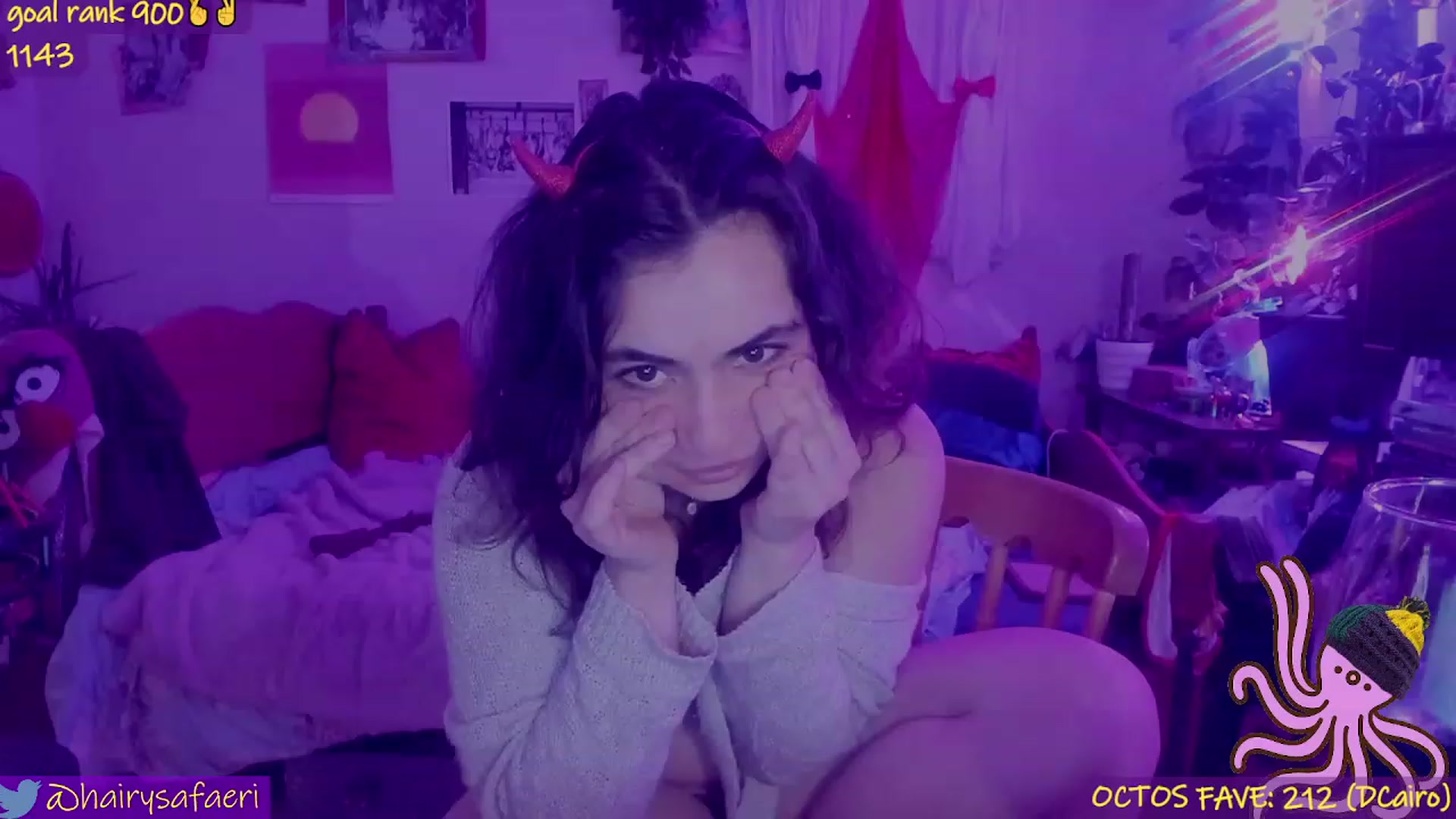 Gallery image thumbnail from HairySafaeri's myfreecams stream on, 03/24/2023, 01:00 image 13 of 20
