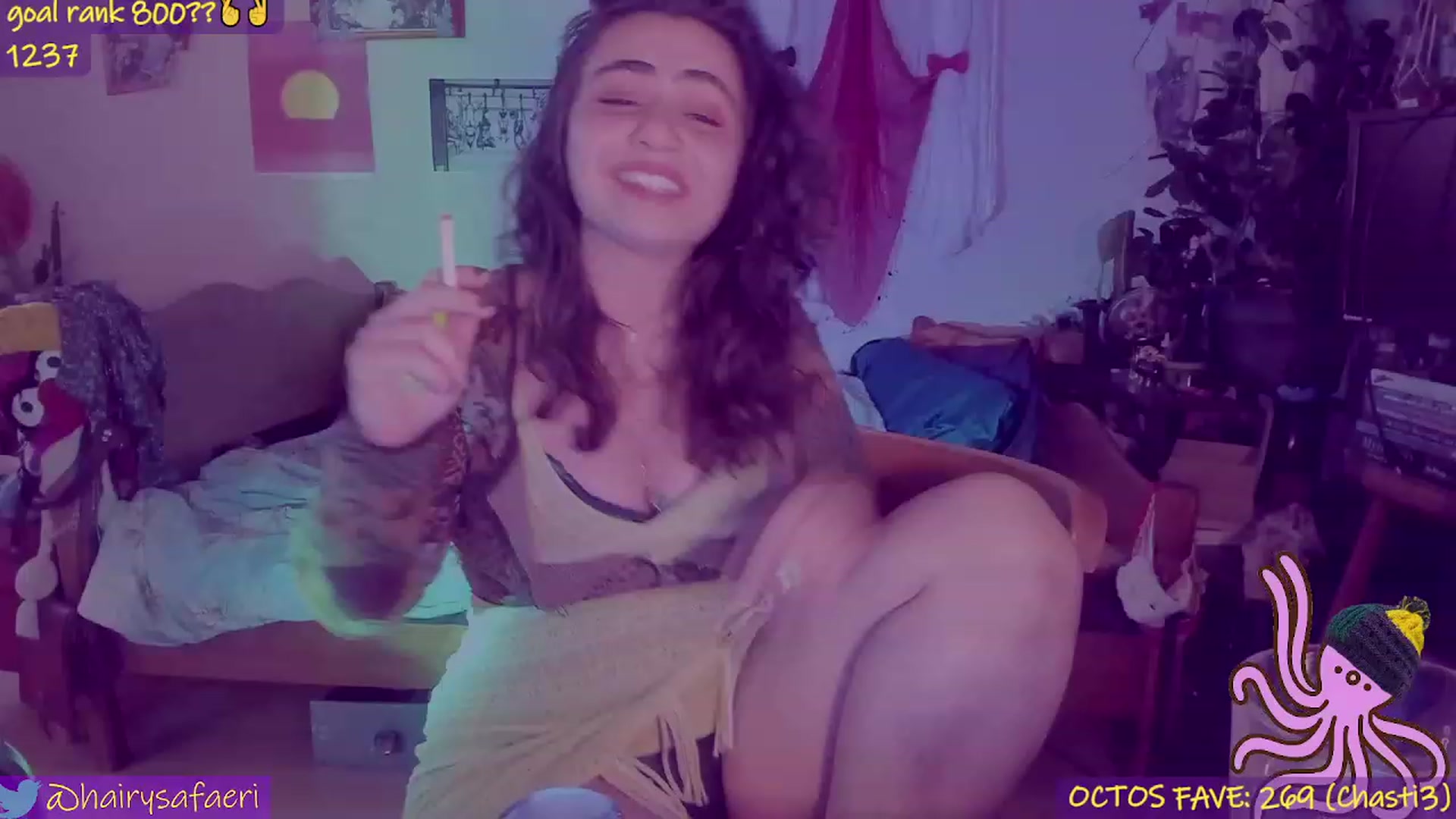 Gallery image thumbnail from HairySafaeri's myfreecams stream on, 04/06/2023, 01:13 image 1 of 20