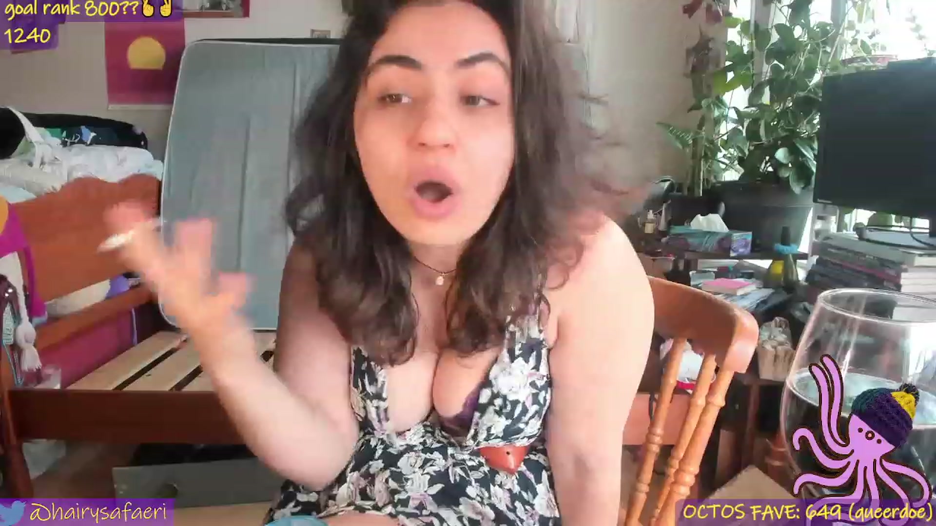 Gallery image thumbnail from HairySafaeri's myfreecams stream on, 05/21/2023, 22:24 image 9 of 20