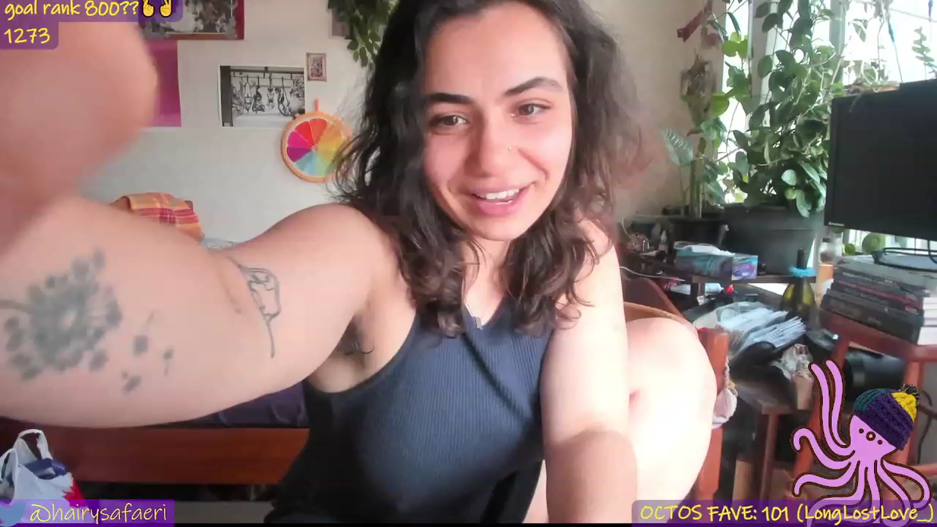 Gallery image thumbnail from HairySafaeri's myfreecams stream on, 05/31/2023, 18:29 image 3 of 20