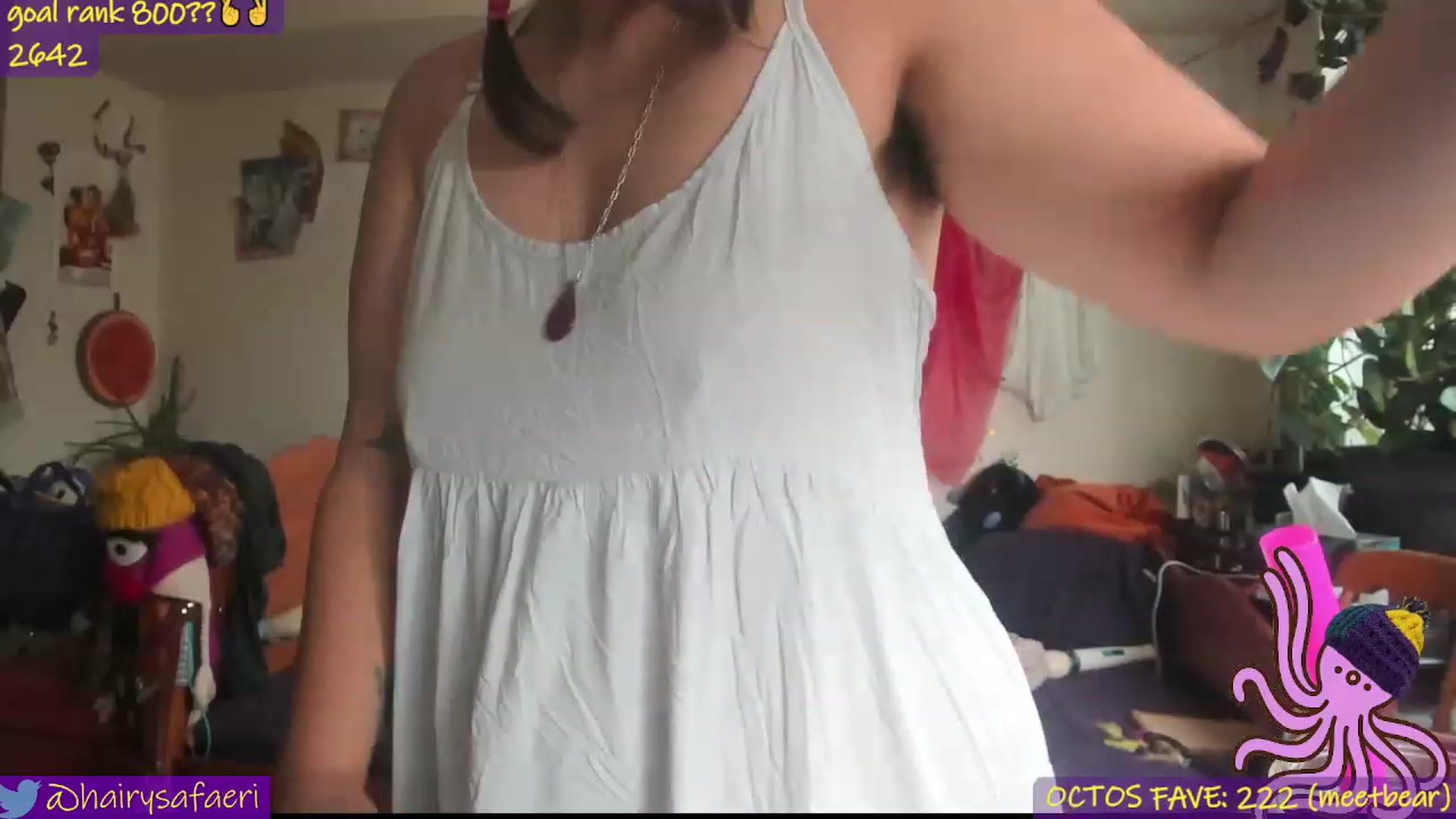 Gallery image thumbnail from HairySafaeri's myfreecams stream on, 06/05/2023, 18:46 image 14 of 20