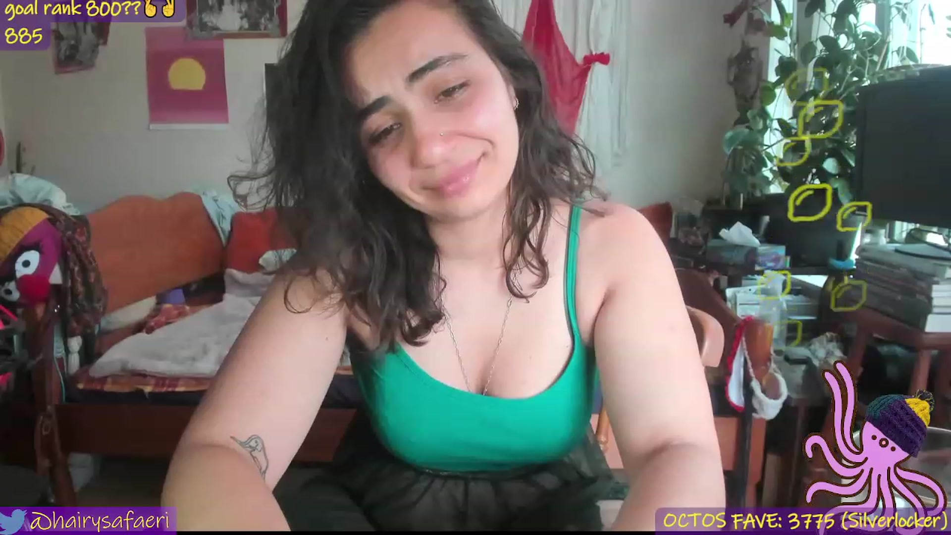 Gallery image thumbnail from HairySafaeri's myfreecams stream on, 06/06/2023, 20:40 image 17 of 20
