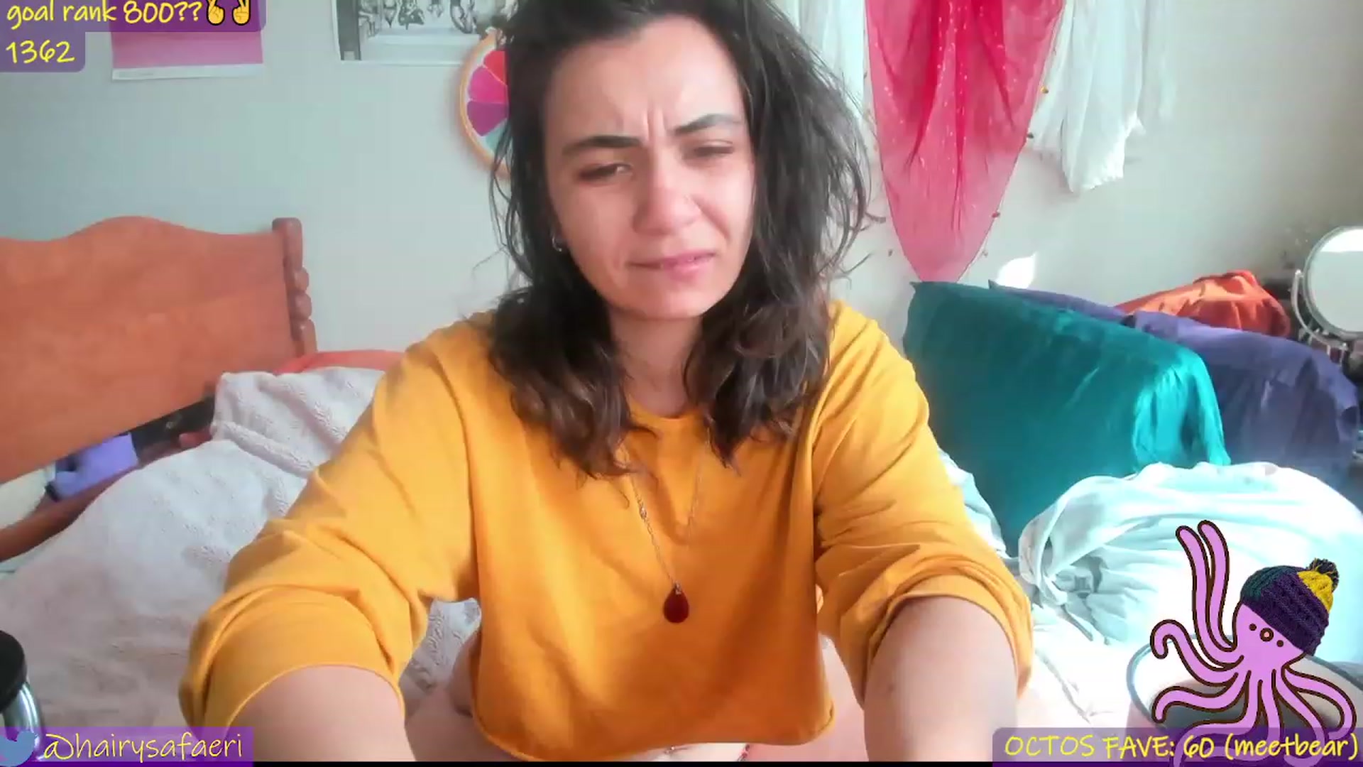 Gallery image thumbnail from HairySafaeri's myfreecams stream on, 06/10/2023, 14:40 image 1 of 20