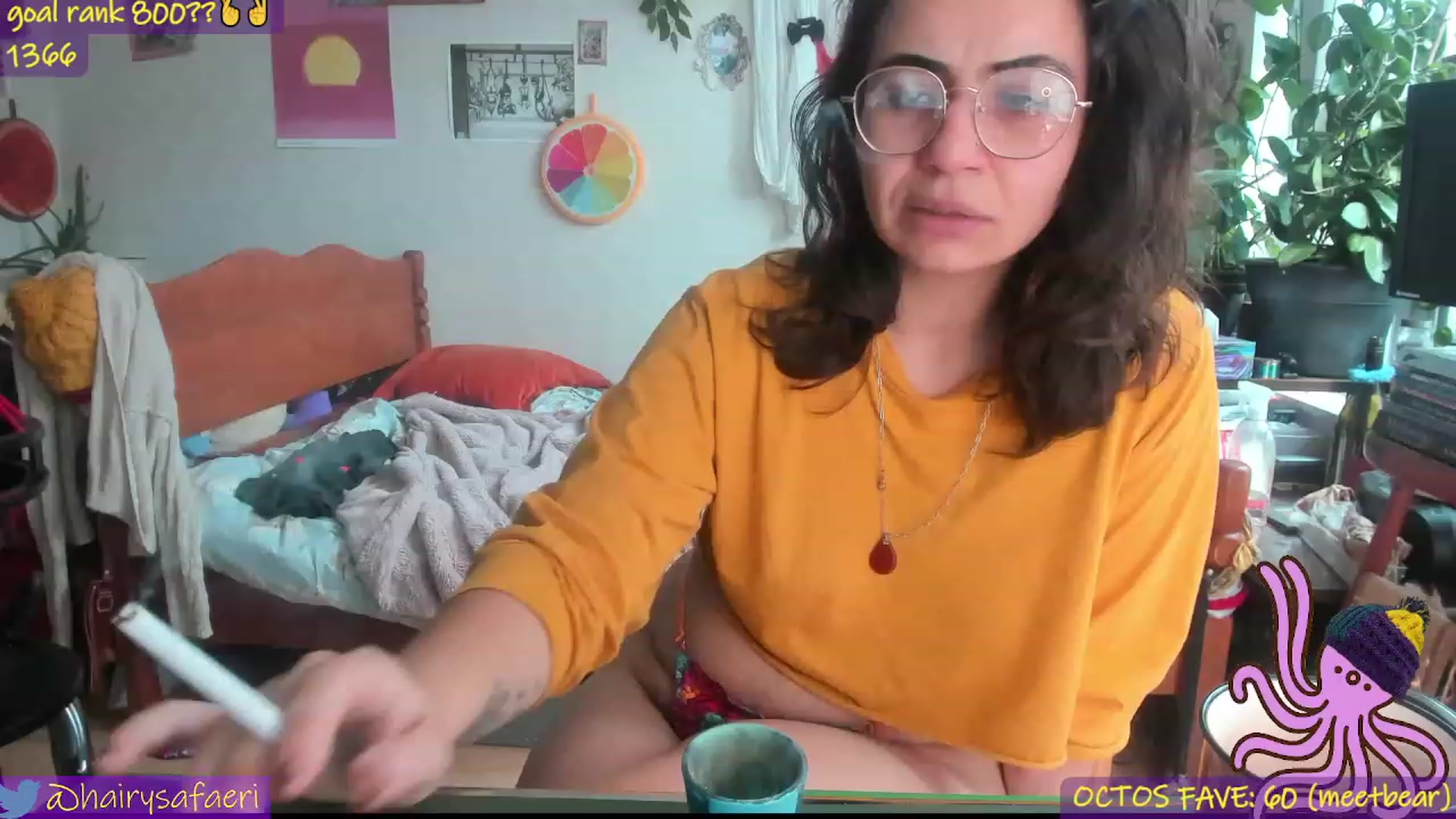 Gallery image thumbnail from HairySafaeri's myfreecams stream on, 06/10/2023, 15:24 image 19 of 20