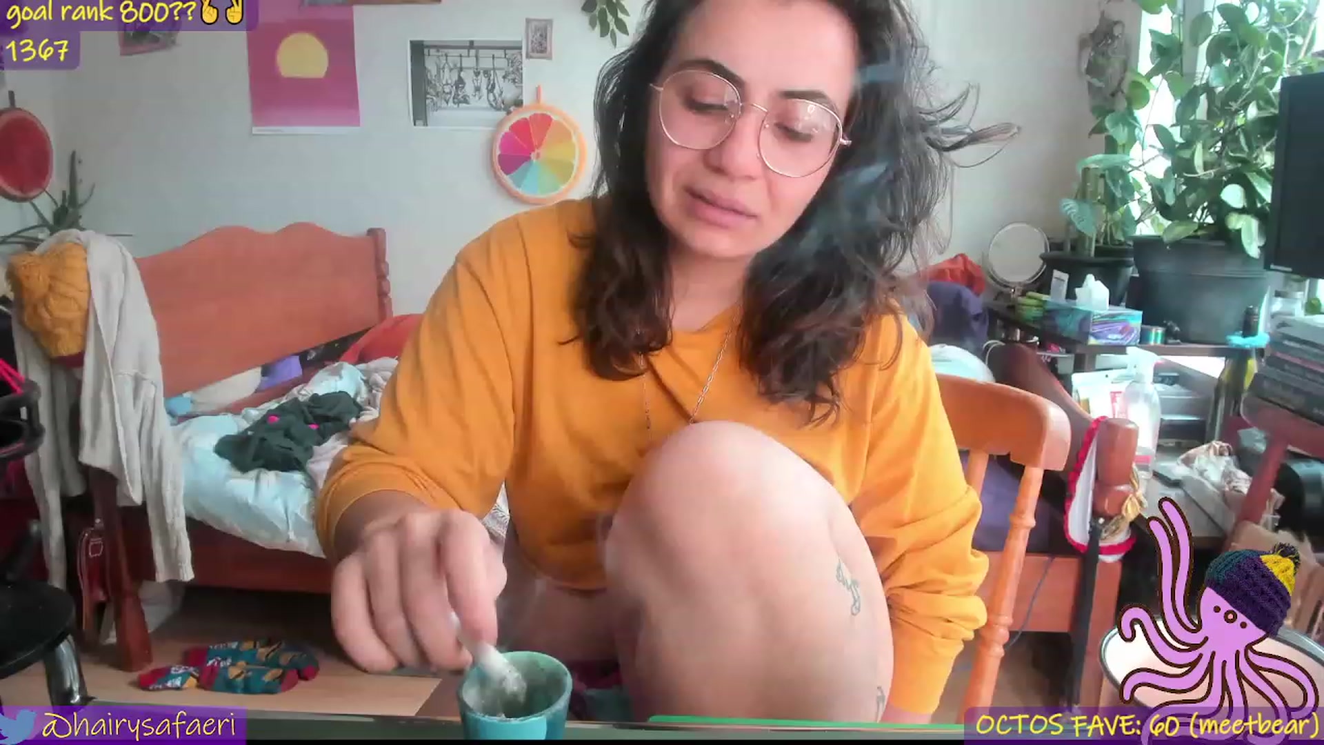 Gallery image thumbnail from HairySafaeri's myfreecams stream on, 06/10/2023, 16:40 image 1 of 20