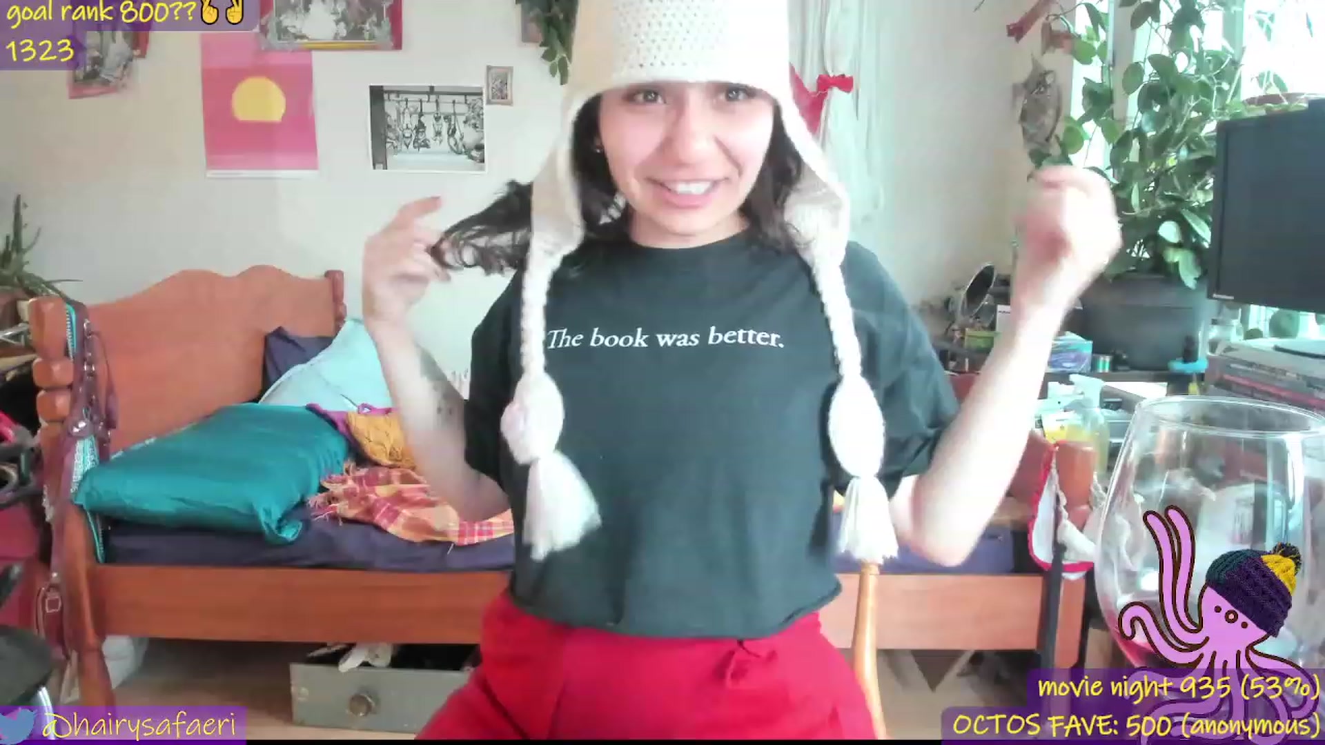Gallery image thumbnail from HairySafaeri's myfreecams stream on, 06/13/2023, 02:40 image 2 of 20
