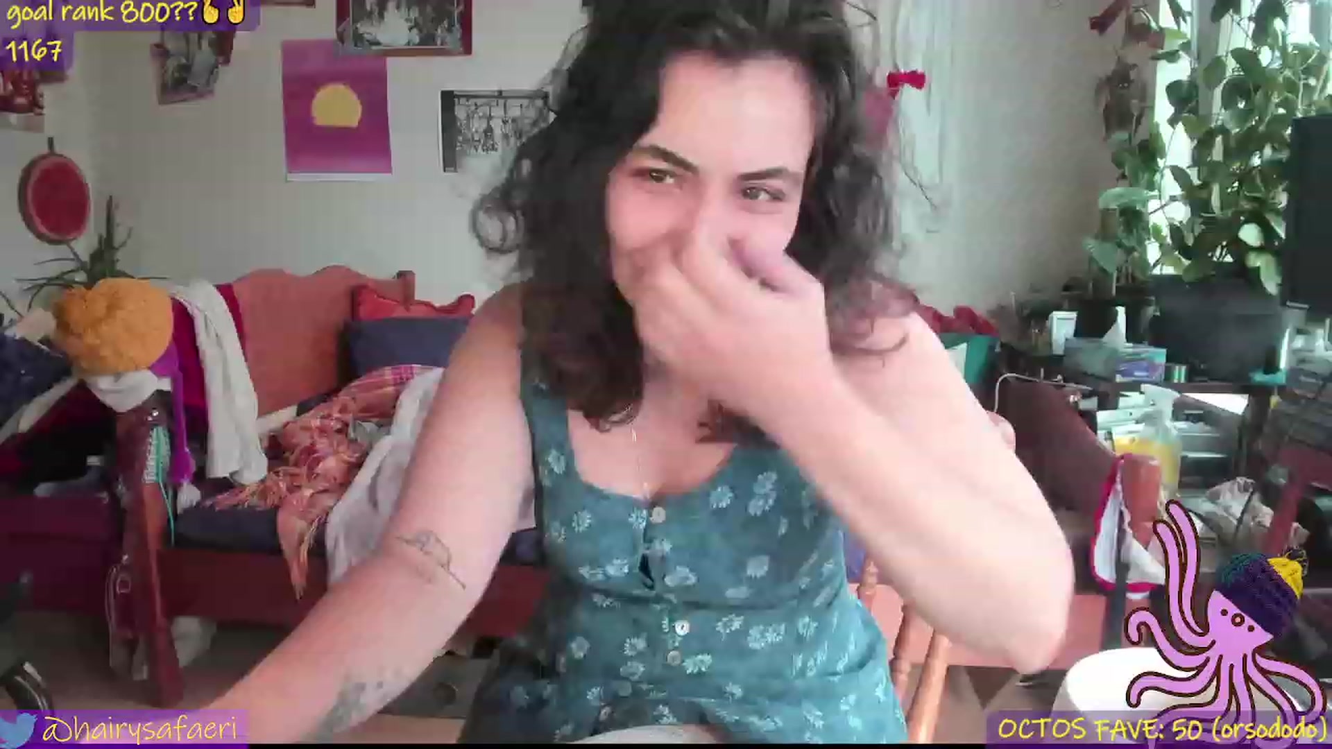 Gallery image thumbnail from HairySafaeri's myfreecams stream on, 06/14/2023, 17:59 image 9 of 20