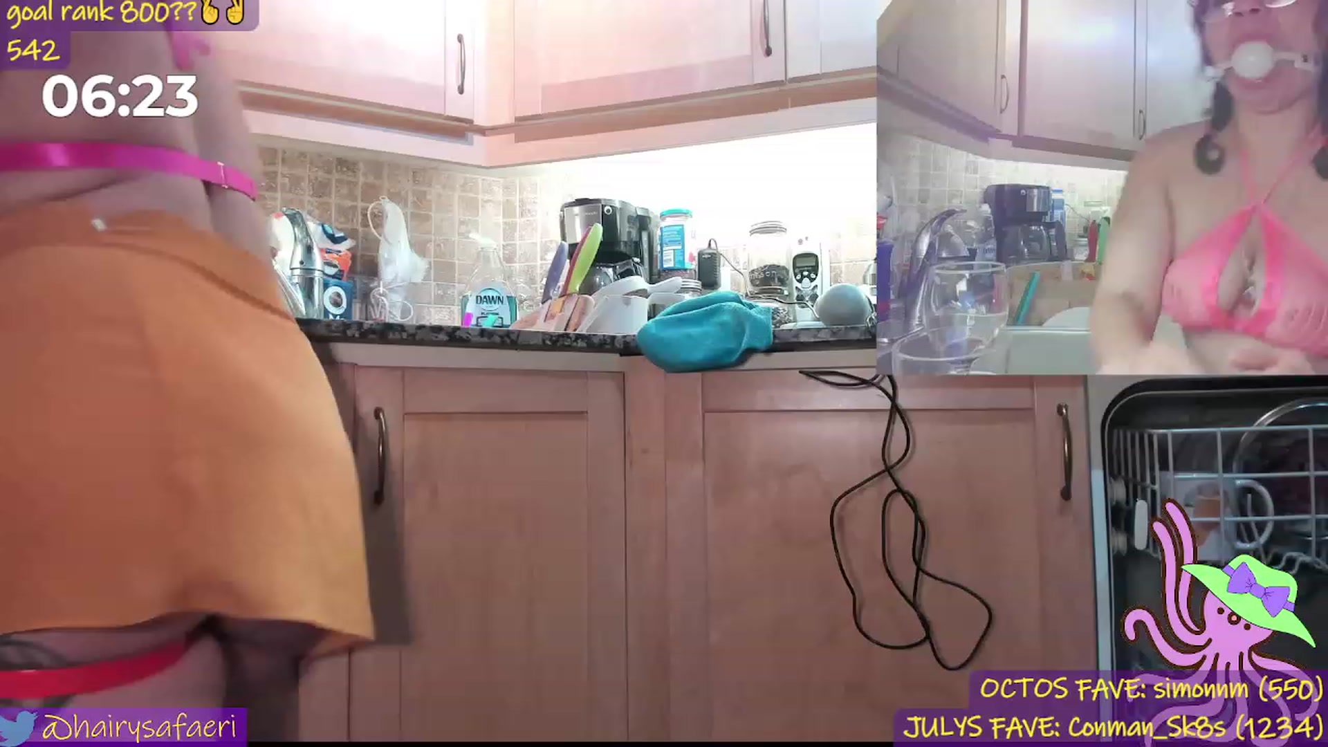 Gallery image thumbnail from HairySafaeri's myfreecams stream on, 07/05/2023, 02:49 image 4 of 20