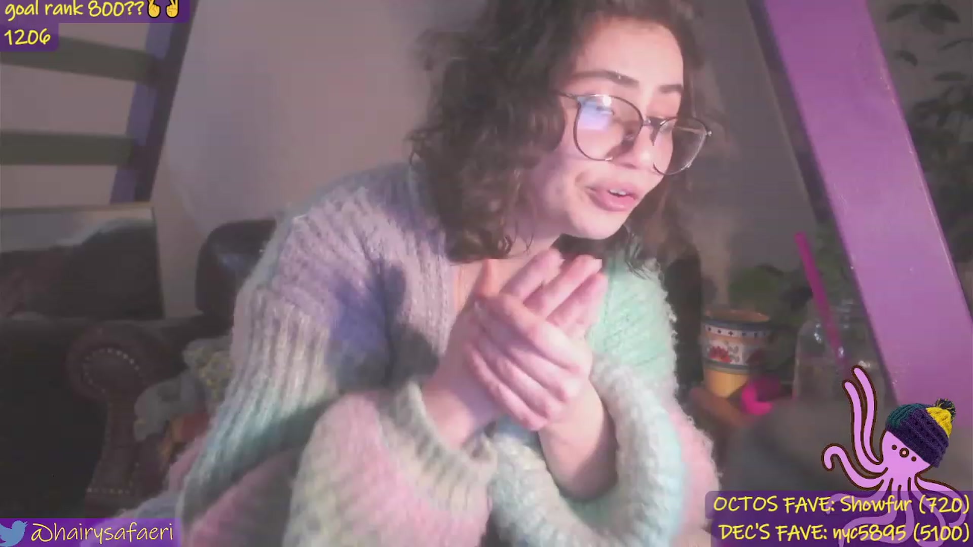 Gallery image thumbnail from HairySafaeri's myfreecams stream on, 12/26/2023, 01:41 image 5 of 20