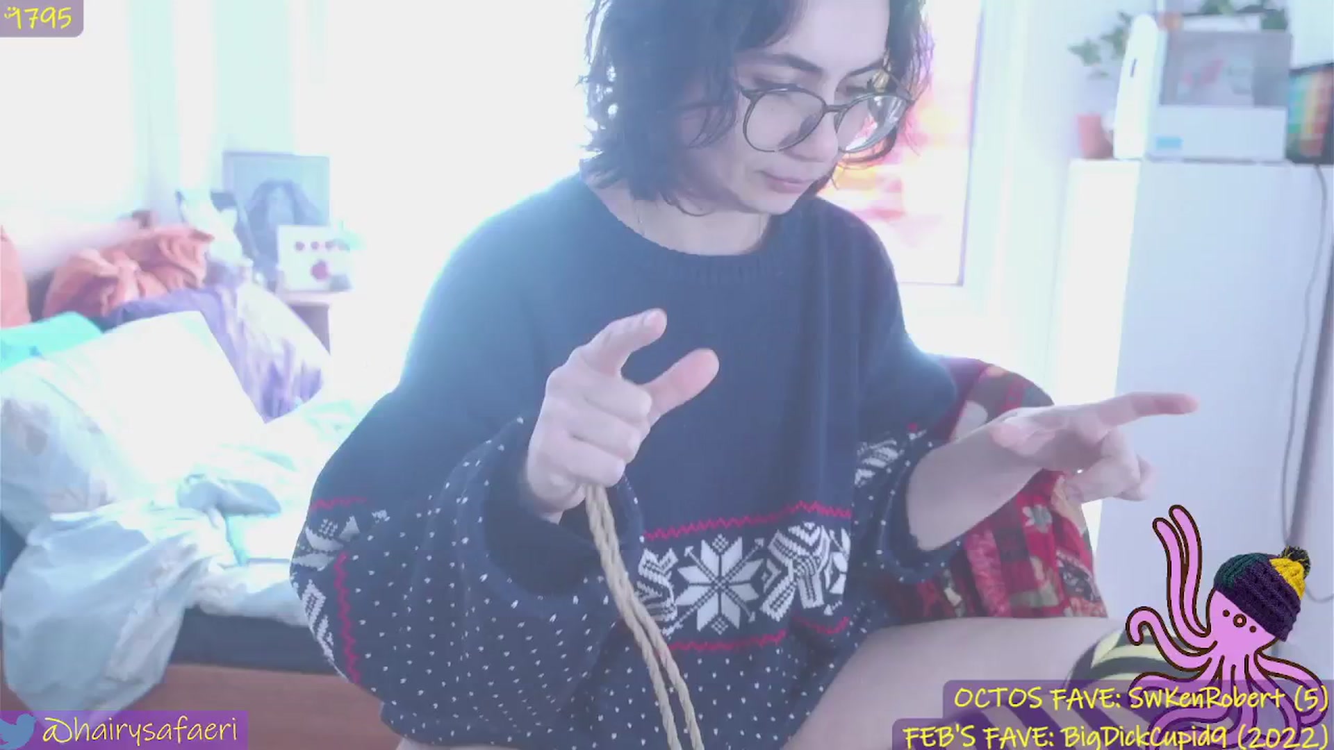 Gallery image thumbnail from HairySafaeri's myfreecams stream on, 02/07/2024, 17:48 image 6 of 20