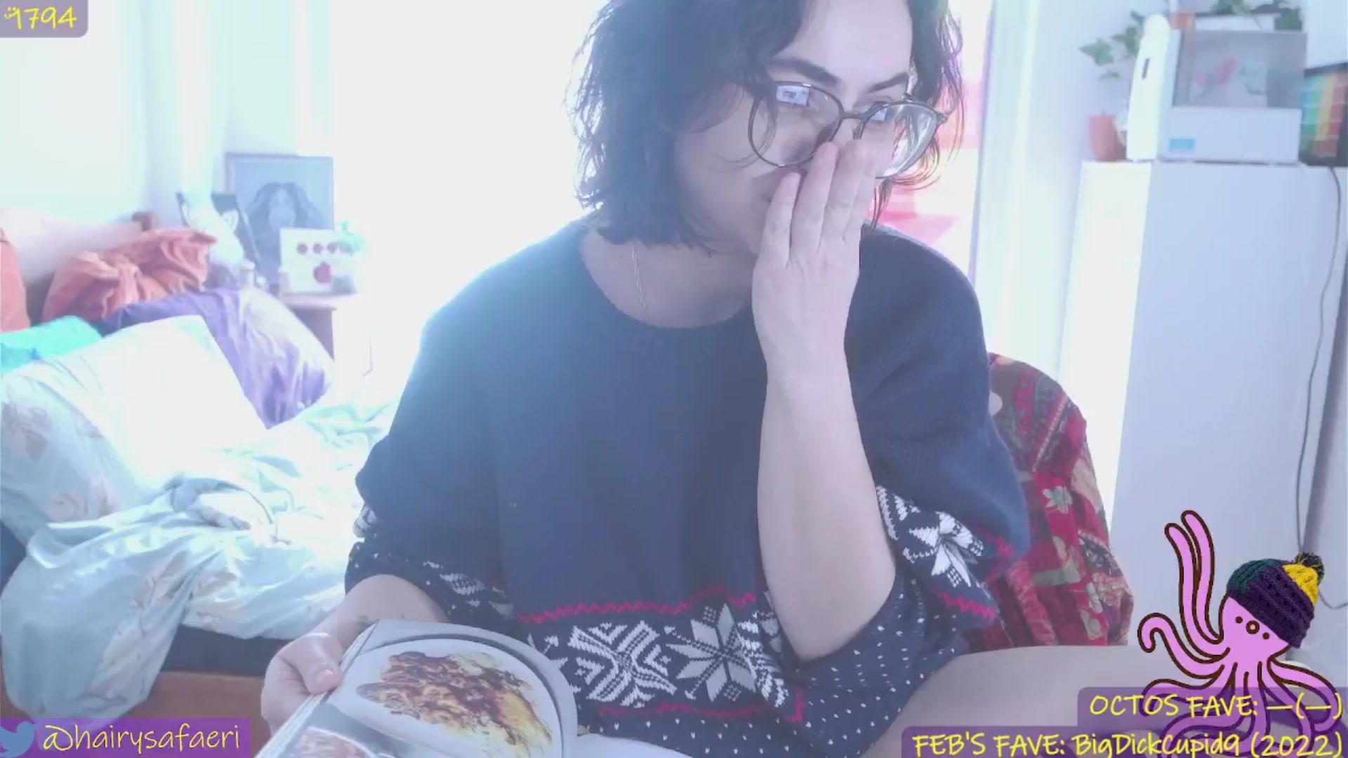 Gallery image thumbnail from HairySafaeri's myfreecams stream on, 02/07/2024, 17:48 image 4 of 20