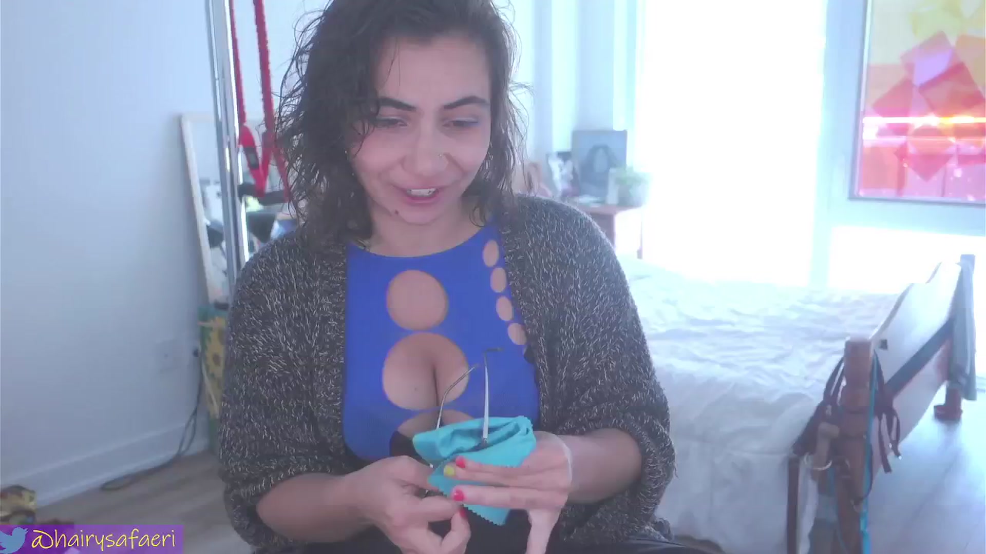 Gallery image thumbnail from HairySafaeri's myfreecams stream on, 07/26/2024, 16:26 image 1 of 20