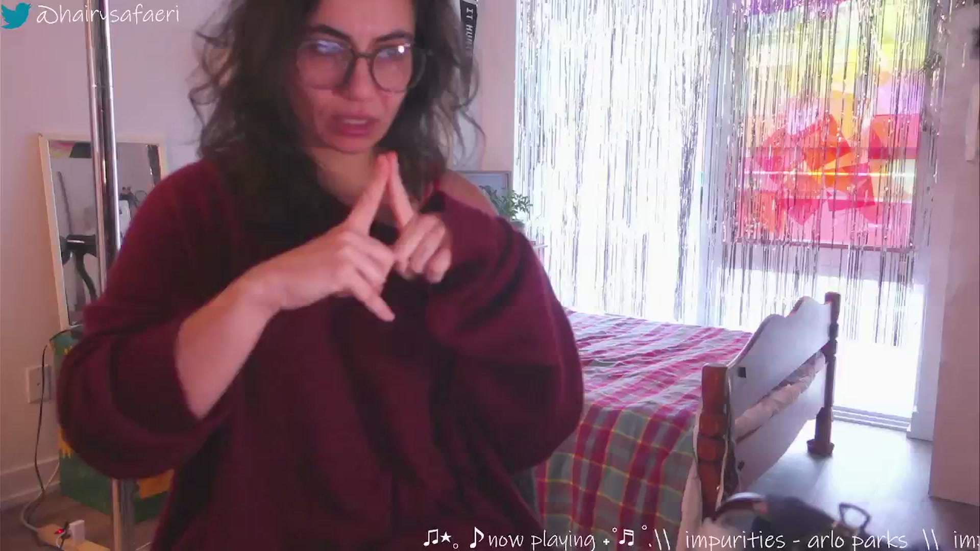 Gallery image thumbnail from HairySafaeri's myfreecams stream on, 11/29/2024, 17:51 image 20 of 20