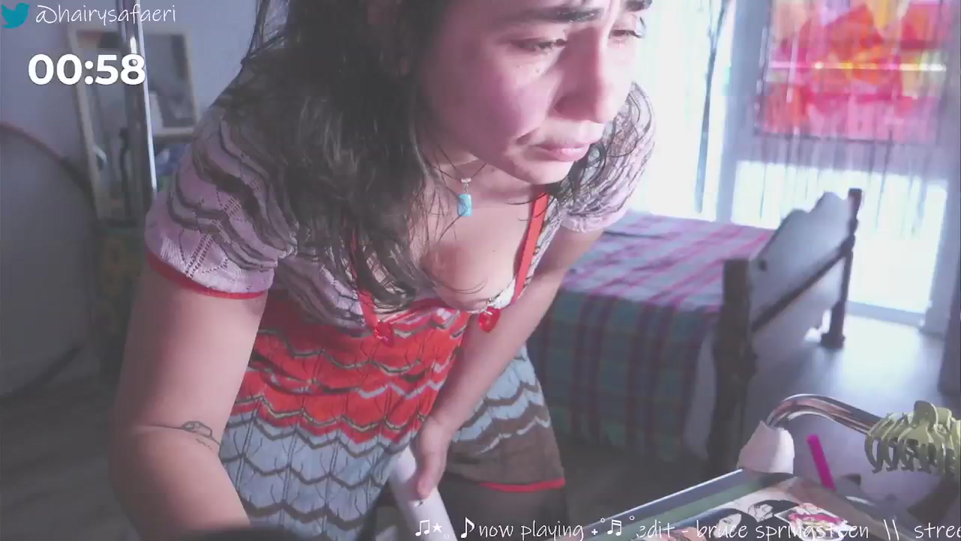 Gallery image thumbnail from HairySafaeri's myfreecams stream on, 12/06/2024, 23:08 image 4 of 20
