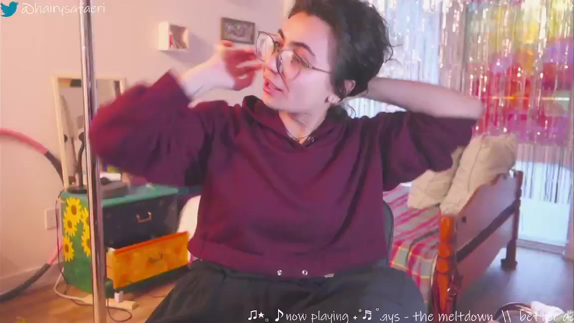 Gallery image thumbnail from HairySafaeri's myfreecams stream on, 12/16/2024, 21:32 image 2 of 20